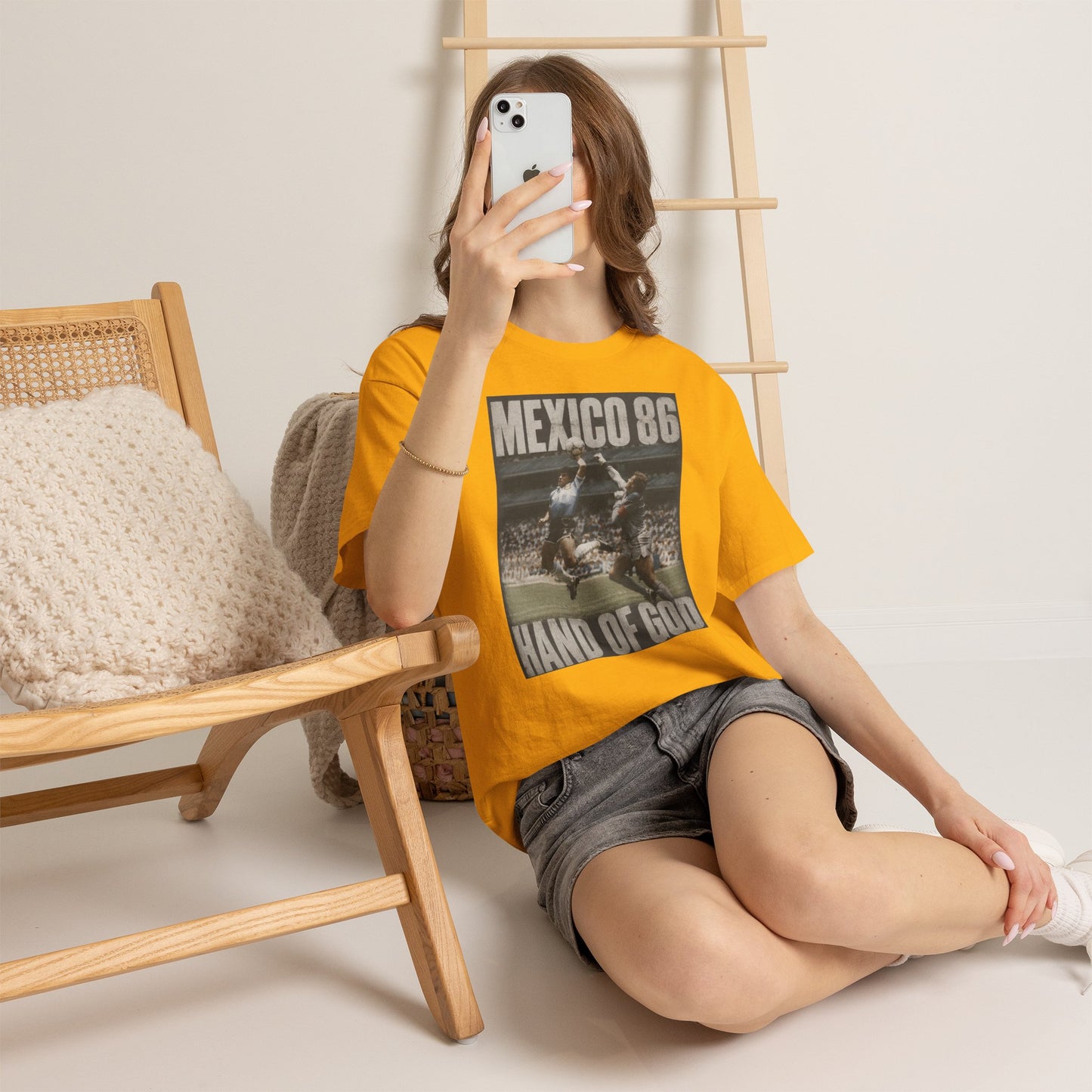 Mexico World Cup 'Hand of God' Maradona T-Shirt