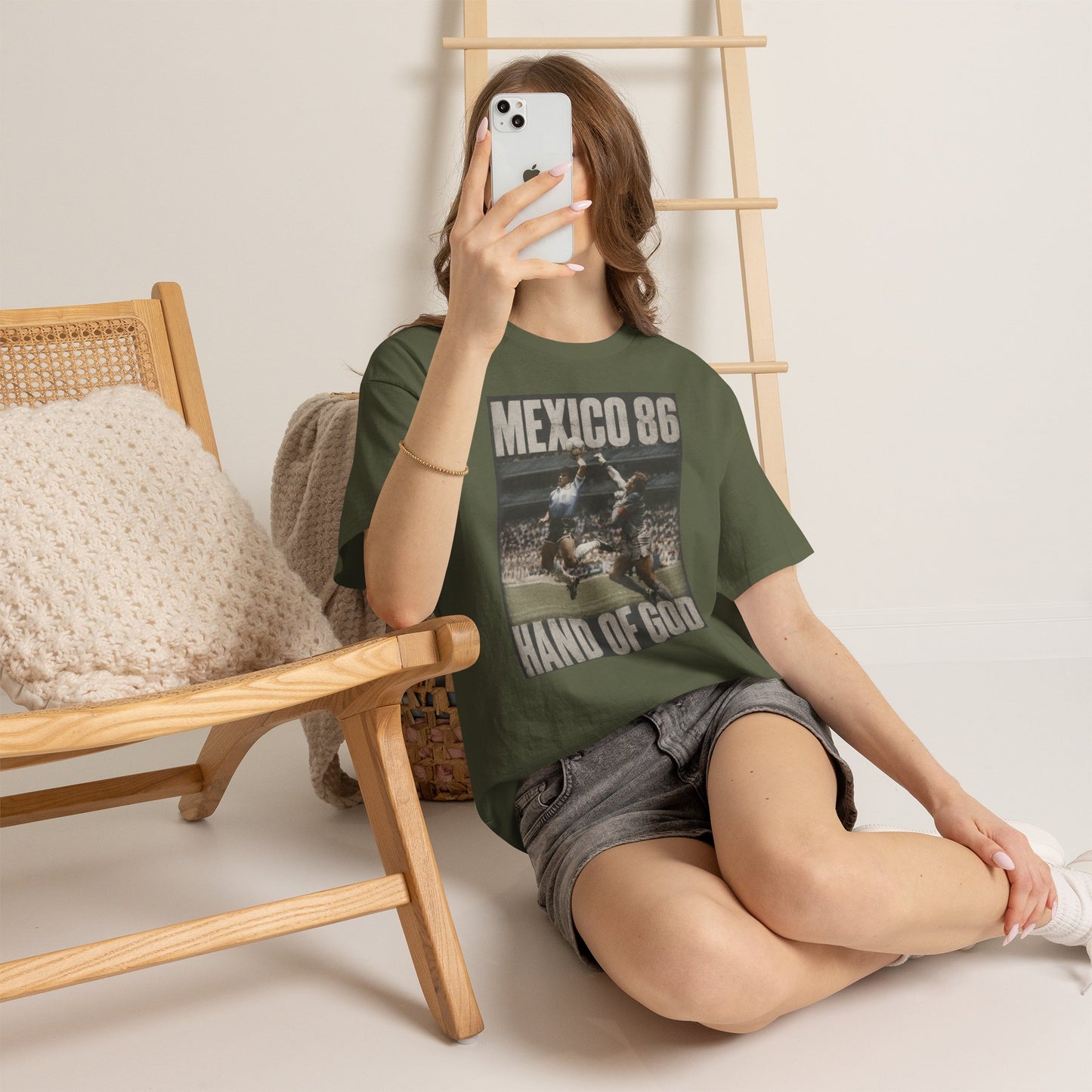 Mexico World Cup 'Hand of God' Maradona T-Shirt