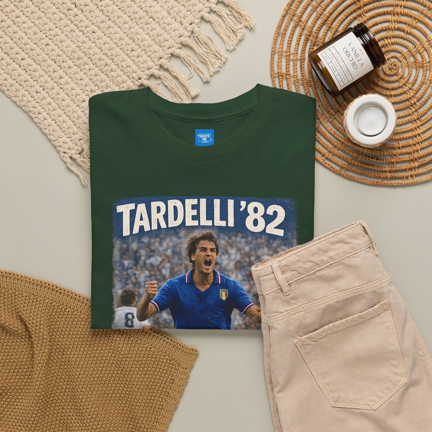 Spain 1982 World Cup Marco Tardelli Goal Celebration T-Shirt
