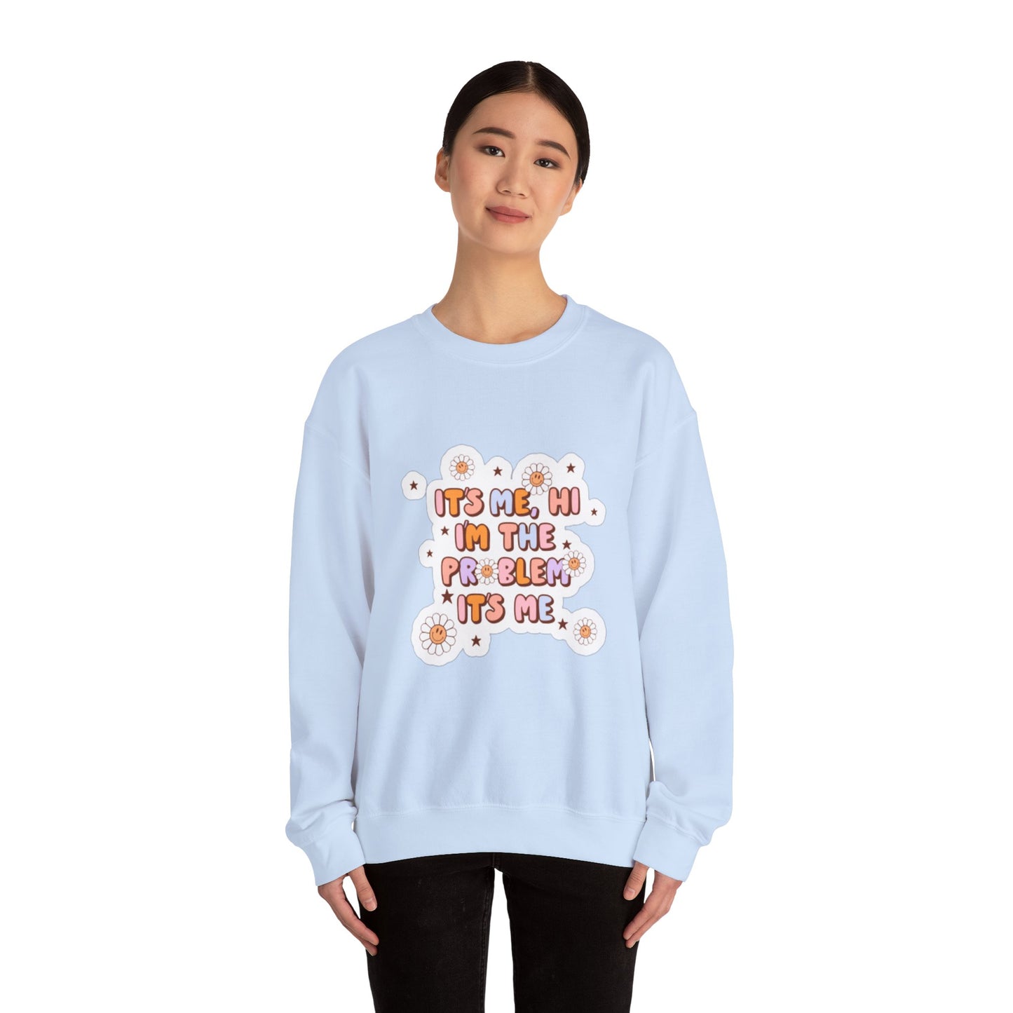 Lyrical Unisex Sweatshirt, Problematic Music Quote Jumper, Gift for Music Lover, Cosy Graphic Crewneck Pullover, Lyrics Sweater