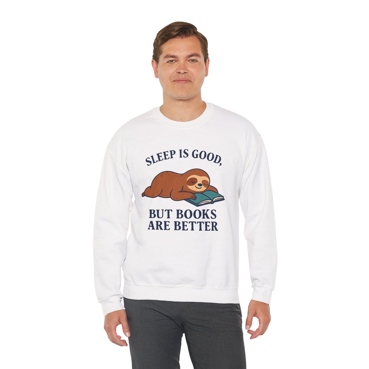 Cozy Book Lover Sweatshirt, Reading is Life, Bookworm Gift, Book Club Apparel, Literary Vibes Jumper