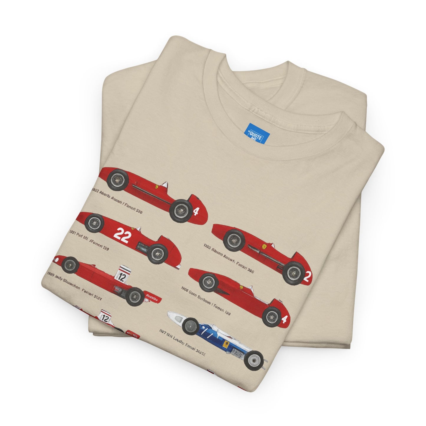 Unofficial F1 Racing Tee, Ferrari Inspired Shirt, Motorsport Graphic Top, Race Car Apparel, Automotive Clothing