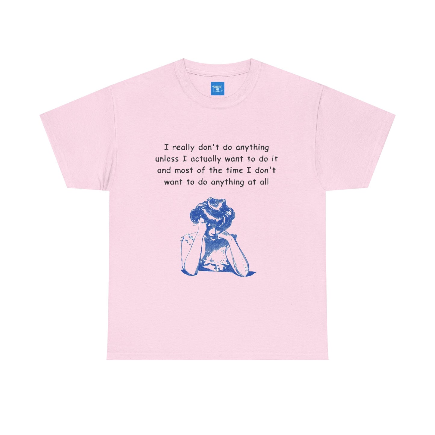 Lazy Day Unisex Heavy Cotton Tee, Comfy Tshirt, Chill Out Shirt, Relaxing Top, Lazy Sunday Apparel