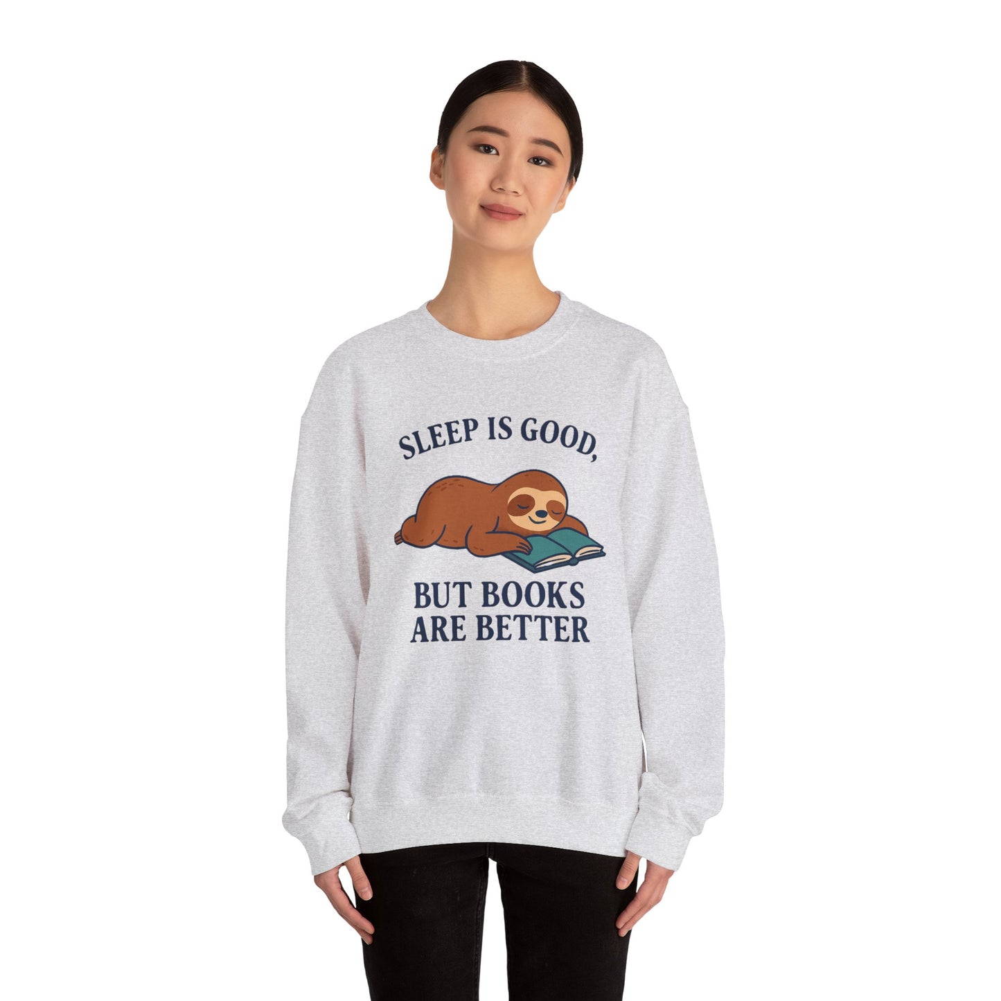 Cozy Book Lover Sweatshirt, Reading is Life, Bookworm Gift, Book Club Apparel, Literary Vibes Jumper