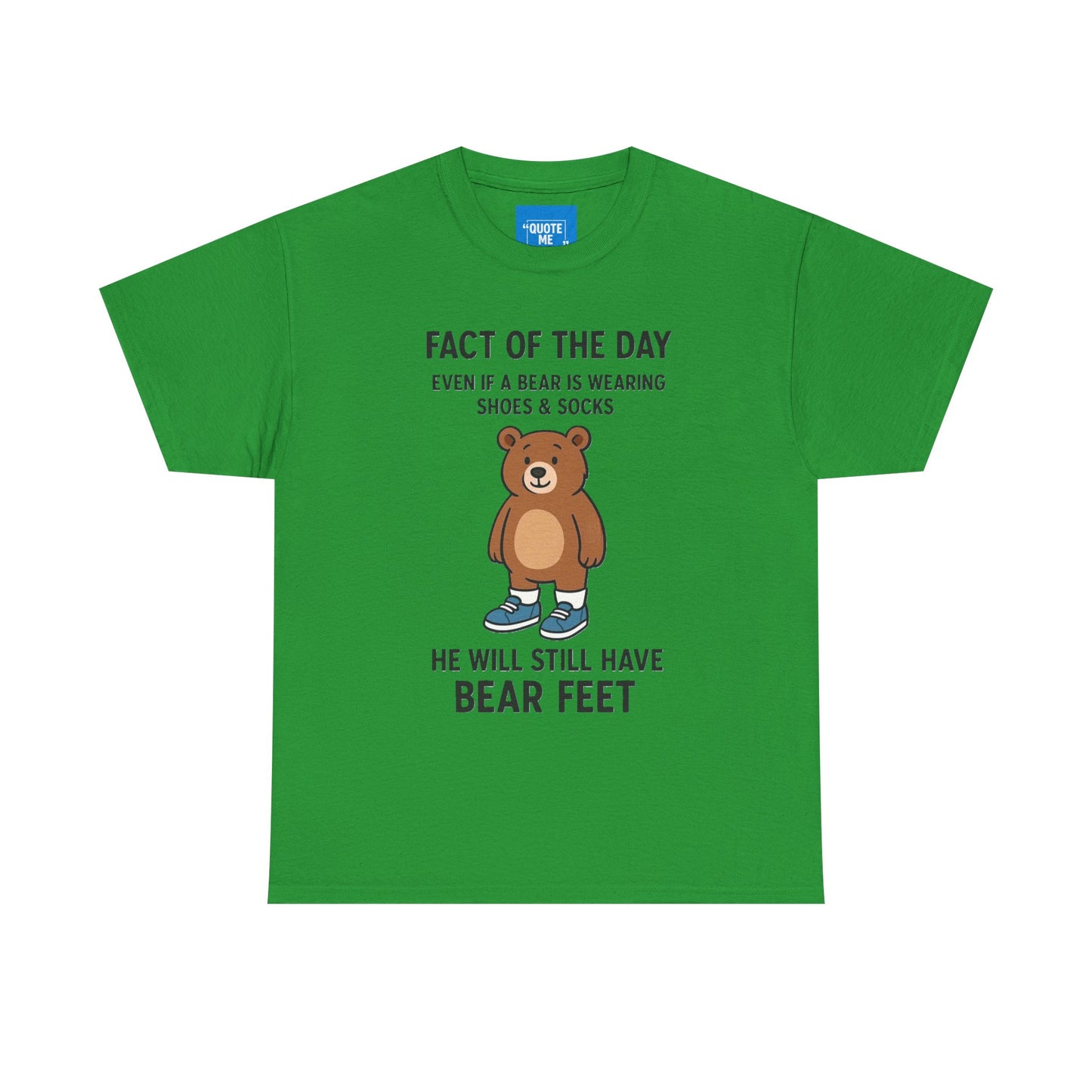 Funny Bear T-shirt, Cute Animal Graphic Tee, Humorous Bear Shirt, Comical Bear Top, Joke Bear Unisex T-shirt