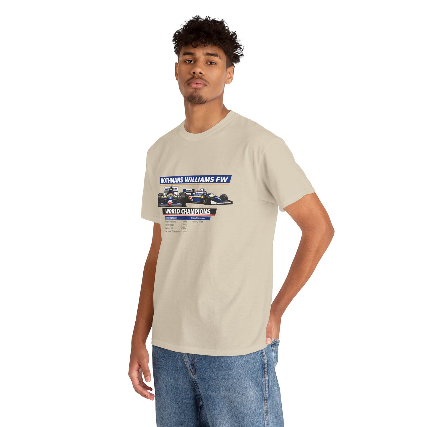 90s Williams Formula One Racing Tee — Retro Motorsport T-Shirt
