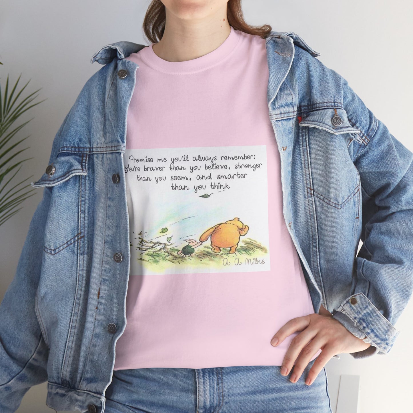 Winnie the Pooh Philosophy T-Shirt — Inspirational Quote Tee
