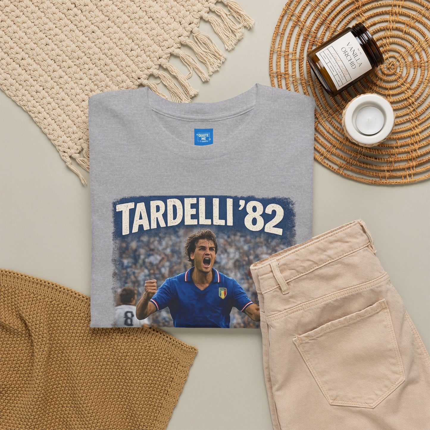 Spain 1982 World Cup Marco Tardelli Goal Celebration T-Shirt