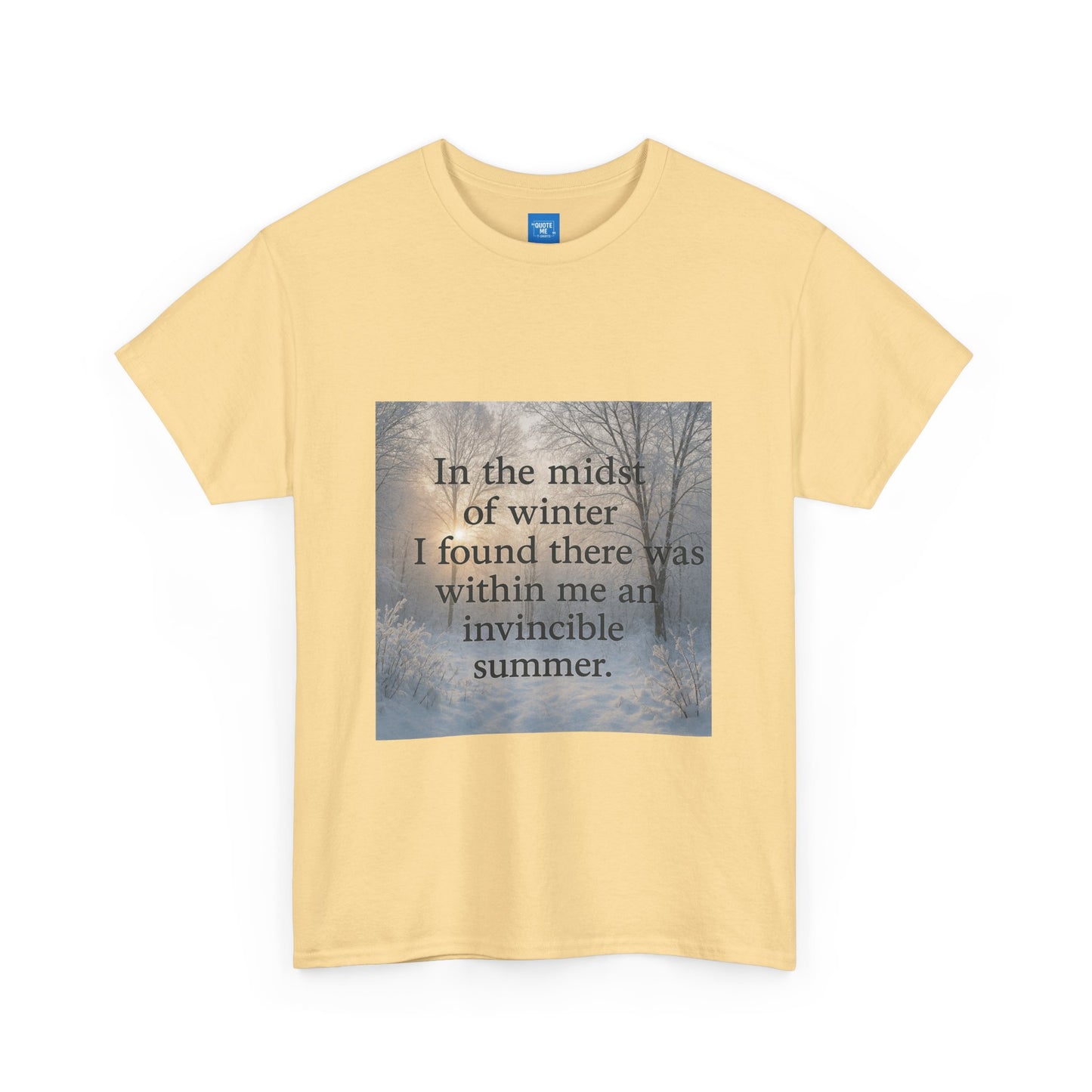 Inspirational Unisex Tee, Inner strength Graphic Shirt, Motivational Cotton T-Shirt, Gift for Nature Lovers, Holiday Gift Ideas, Outdoor