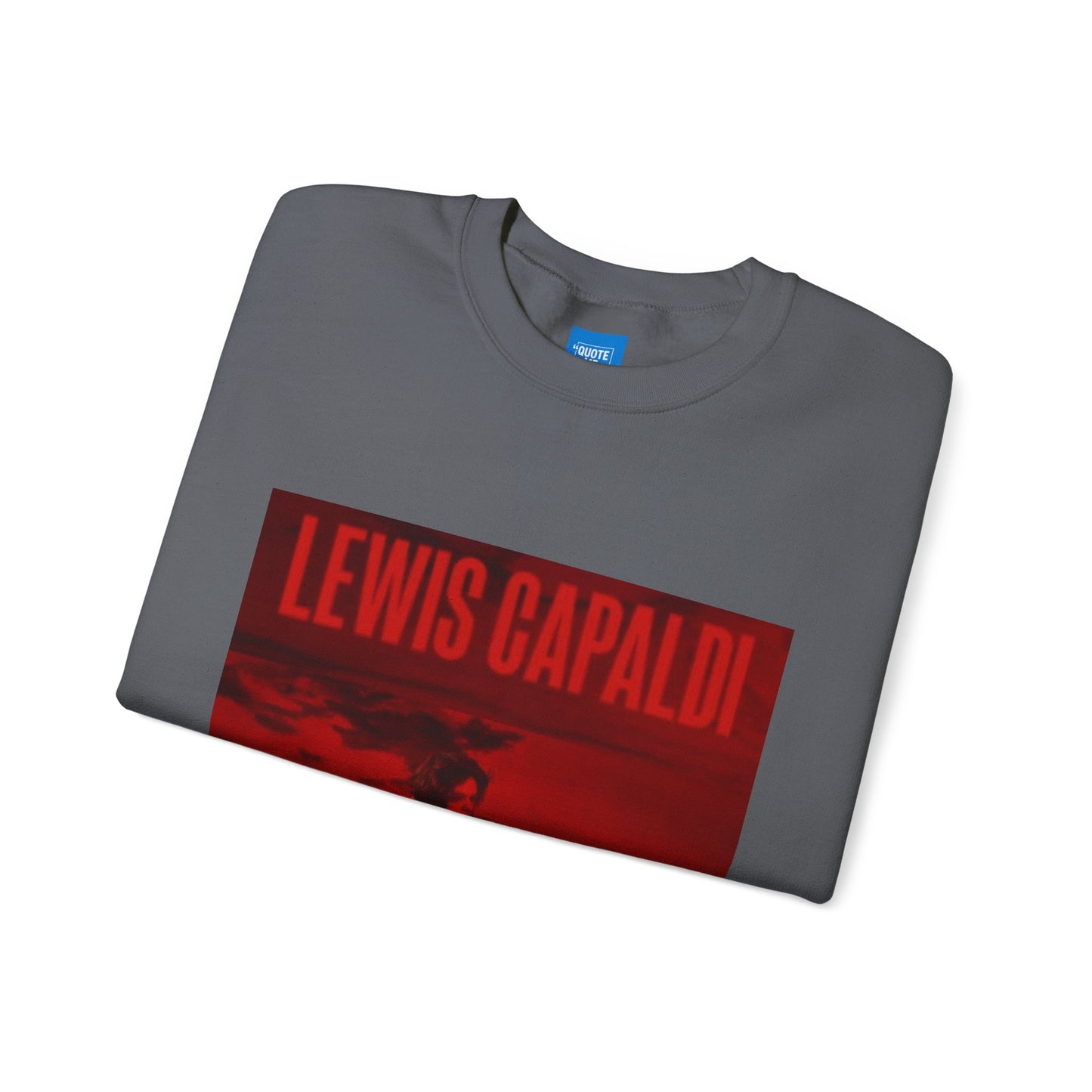 Lewis Capaldi Inspired Crewneck Sweatshirt, Cozy Unisex Pullover, Music Artist Apparel, Gift for Fans, Casual Wear, Concert Outfit