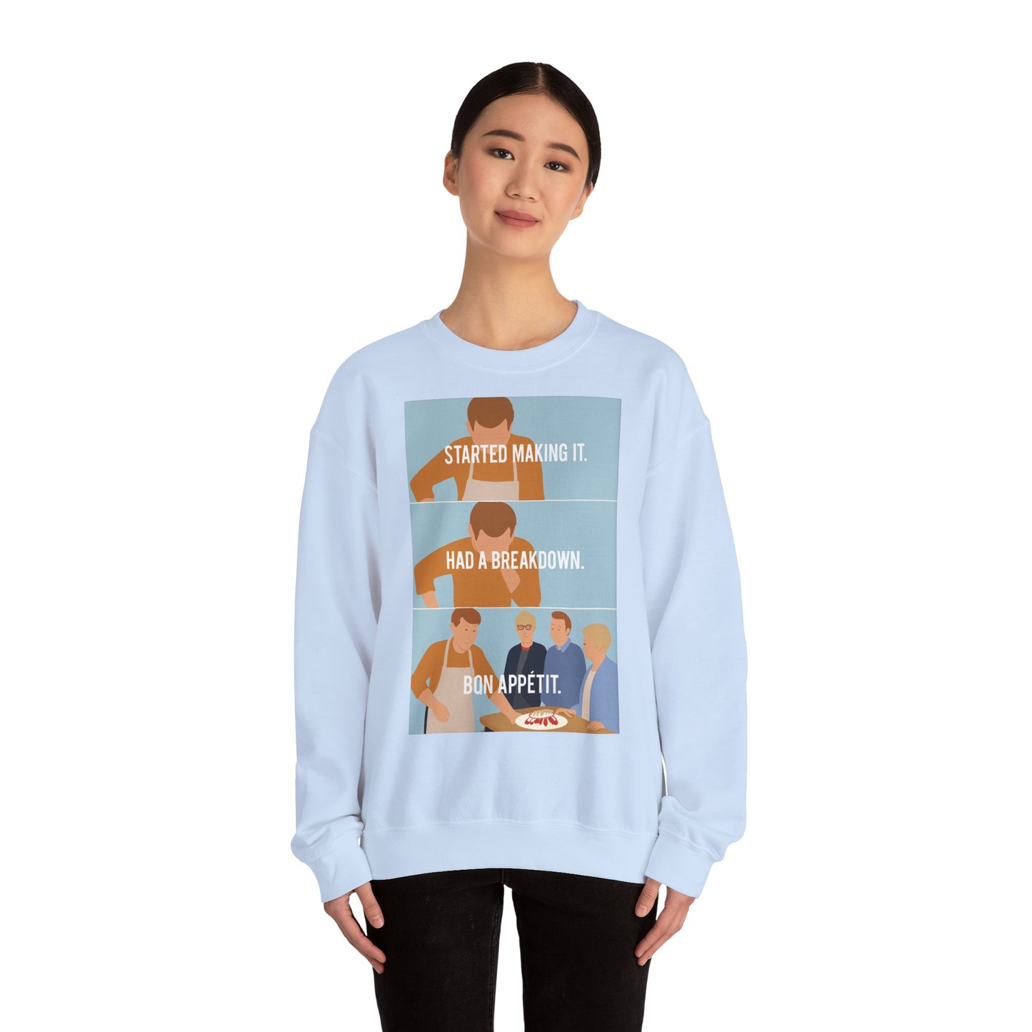 GBBO Unisex Sweatshirt, James Acaster Quote Jumper, Funny Baking Crewneck, Great British Bake Off Gift, Comfy Pullover, Baking Enthusiast