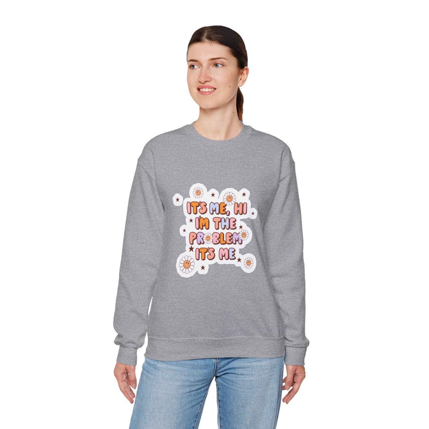 Lyrical Unisex Sweatshirt, Problematic Music Quote Jumper, Gift for Music Lover, Cosy Graphic Crewneck Pullover, Lyrics Sweater