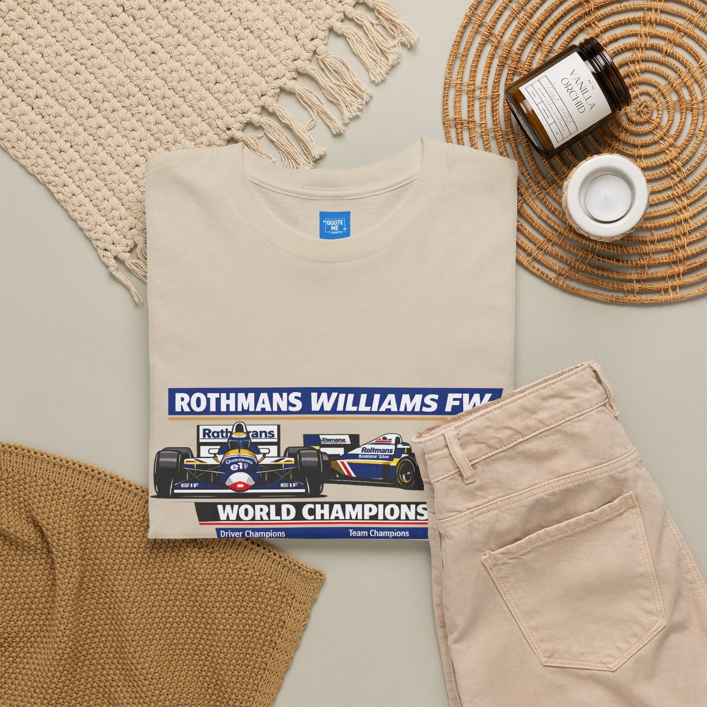 90s Williams Formula One Racing Tee — Retro Motorsport T-Shirt