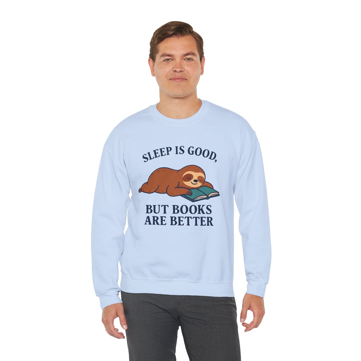 Cozy Book Lover Sweatshirt, Reading is Life, Bookworm Gift, Book Club Apparel, Literary Vibes Jumper