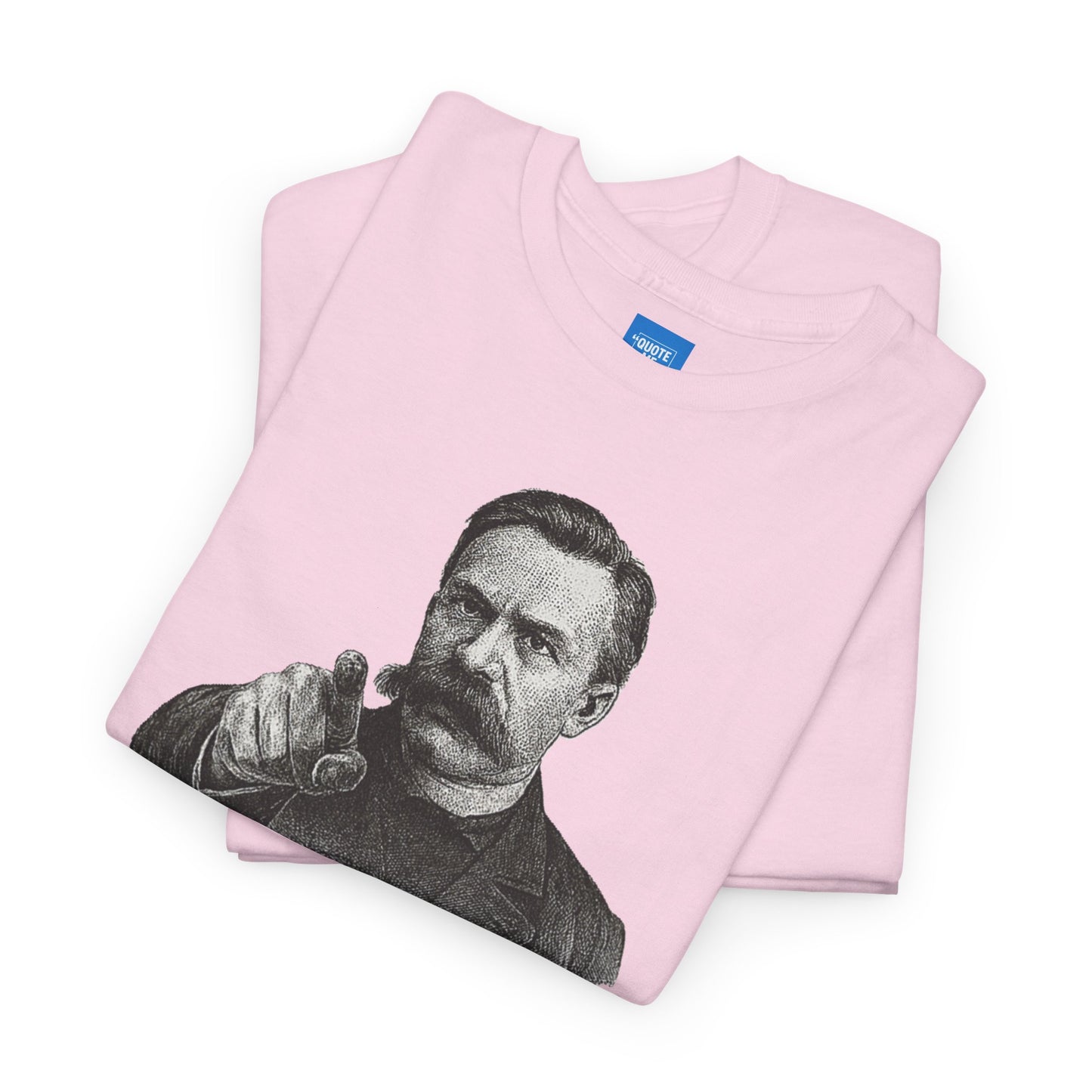 Philosophical Nietzsche Tee, Men Women Unisex Shirt, Existential Quote Graphic Top, Gift for Philosophy Lovers, Classic Cotton Tee,