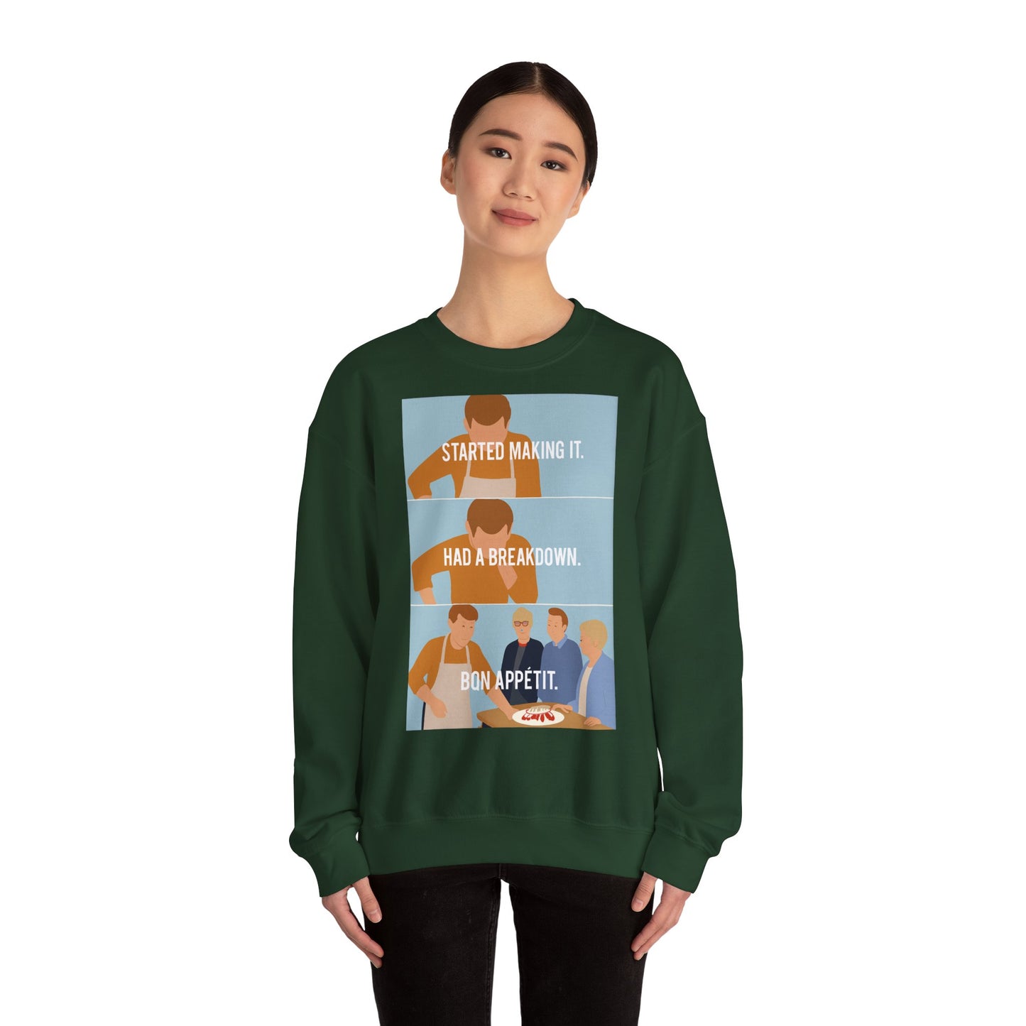 GBBO Unisex Sweatshirt, James Acaster Quote Jumper, Funny Baking Crewneck, Great British Bake Off Gift, Comfy Pullover, Baking Enthusiast