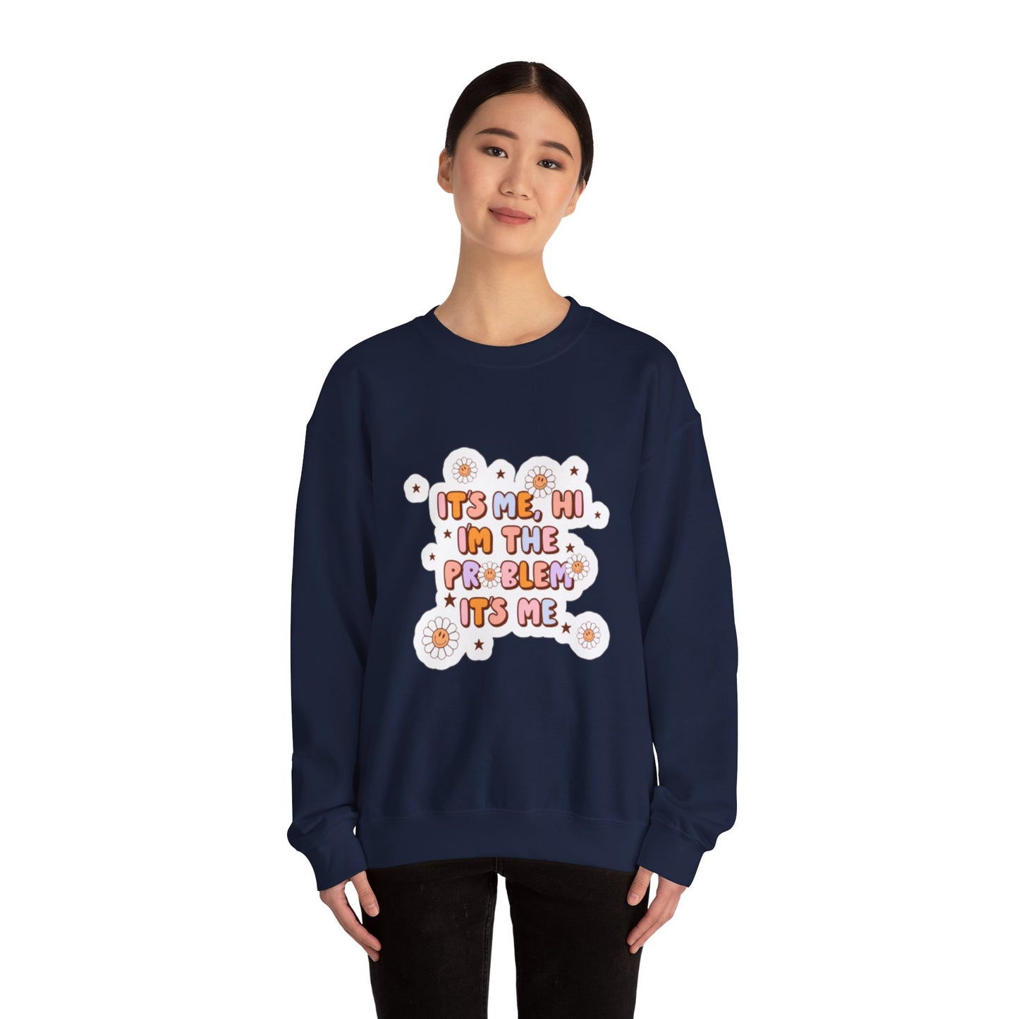 Lyrical Unisex Sweatshirt, Problematic Music Quote Jumper, Gift for Music Lover, Cosy Graphic Crewneck Pullover, Lyrics Sweater