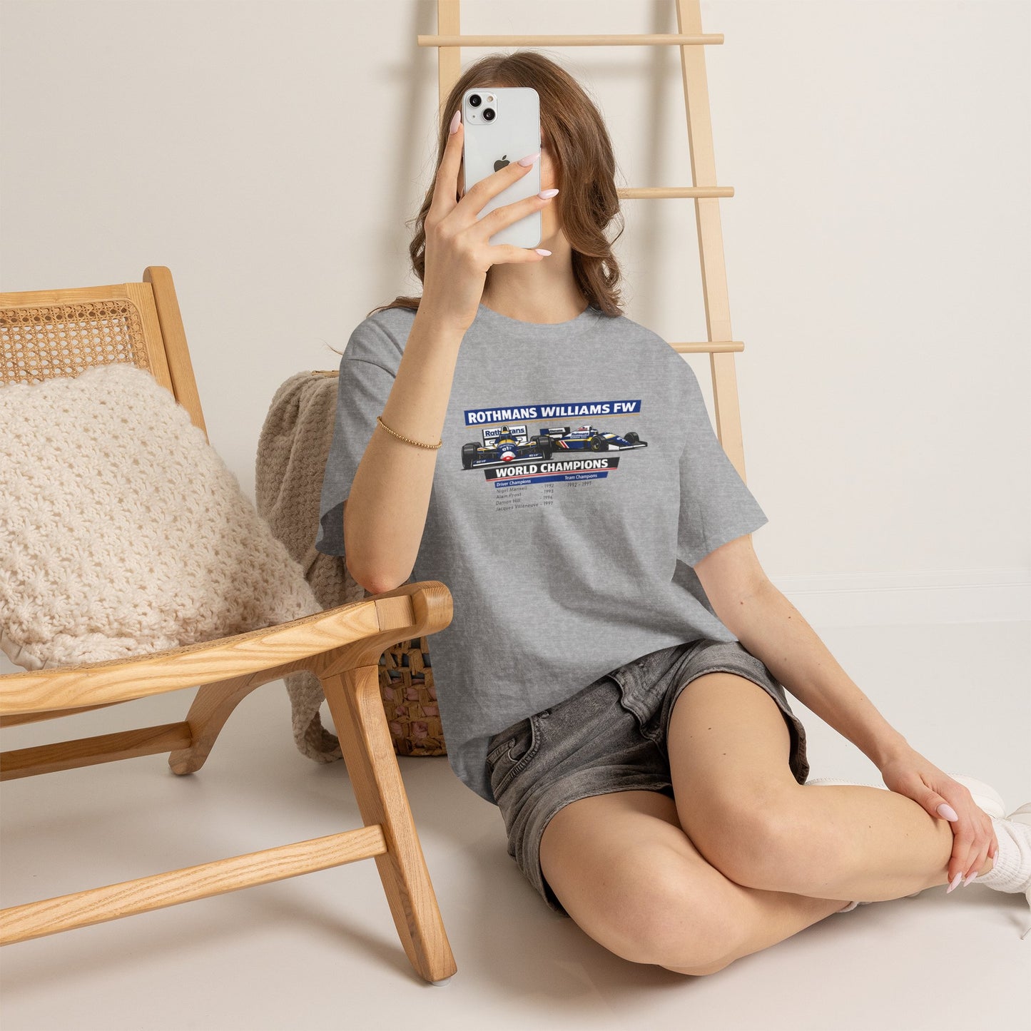 90s Williams Formula One Racing Tee — Retro Motorsport T-Shirt