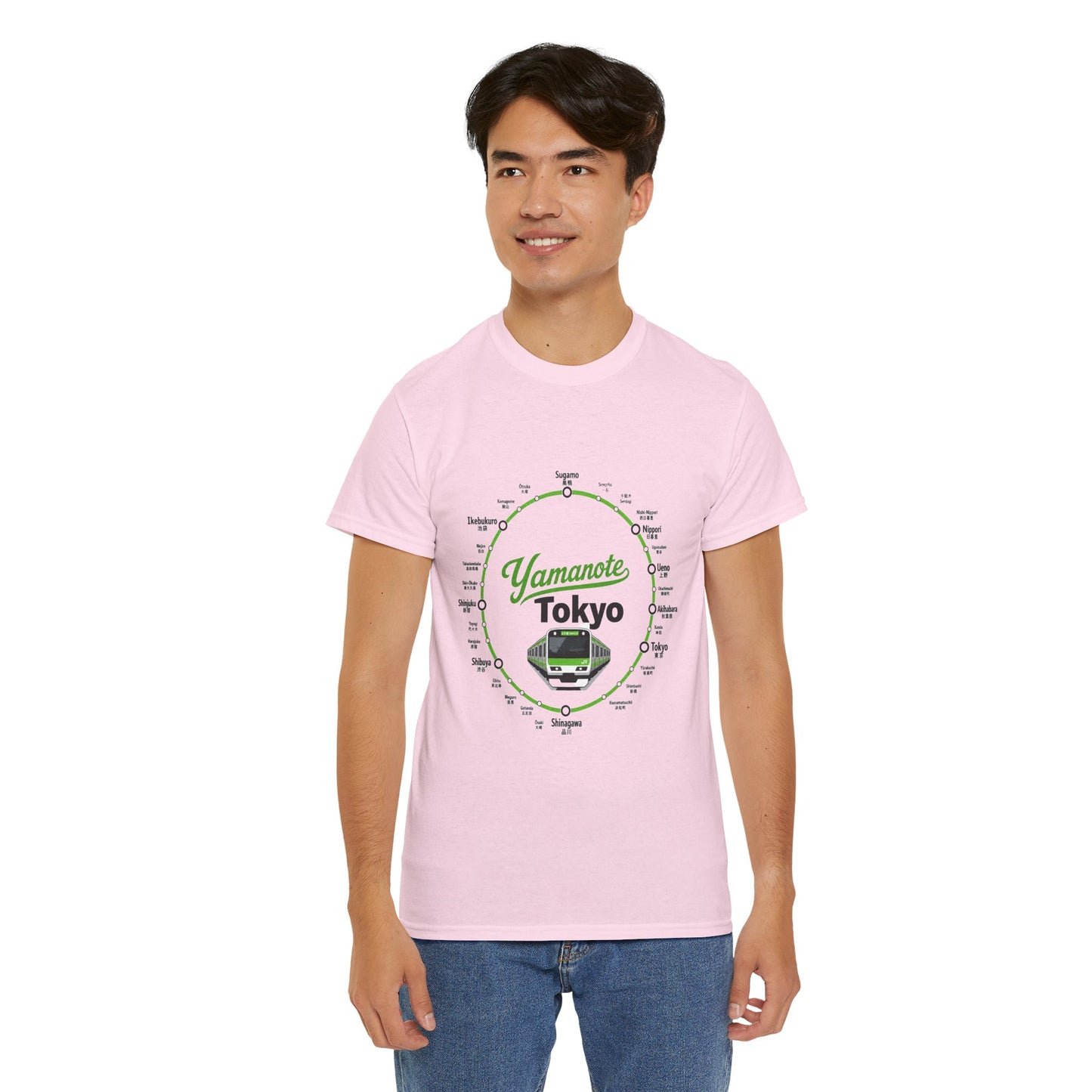 Yamanote Line Tokyo Metro Tee — Tokyo Train Map Graphic T-Shirt