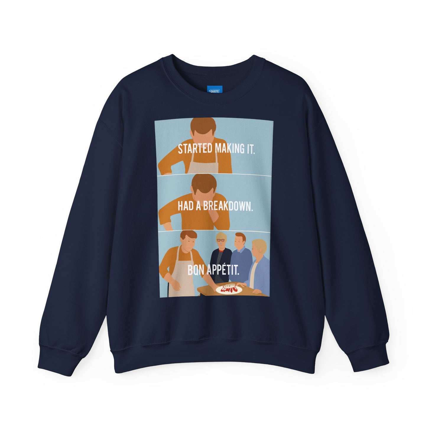 GBBO Unisex Sweatshirt, James Acaster Quote Jumper, Funny Baking Crewneck, Great British Bake Off Gift, Comfy Pullover, Baking Enthusiast