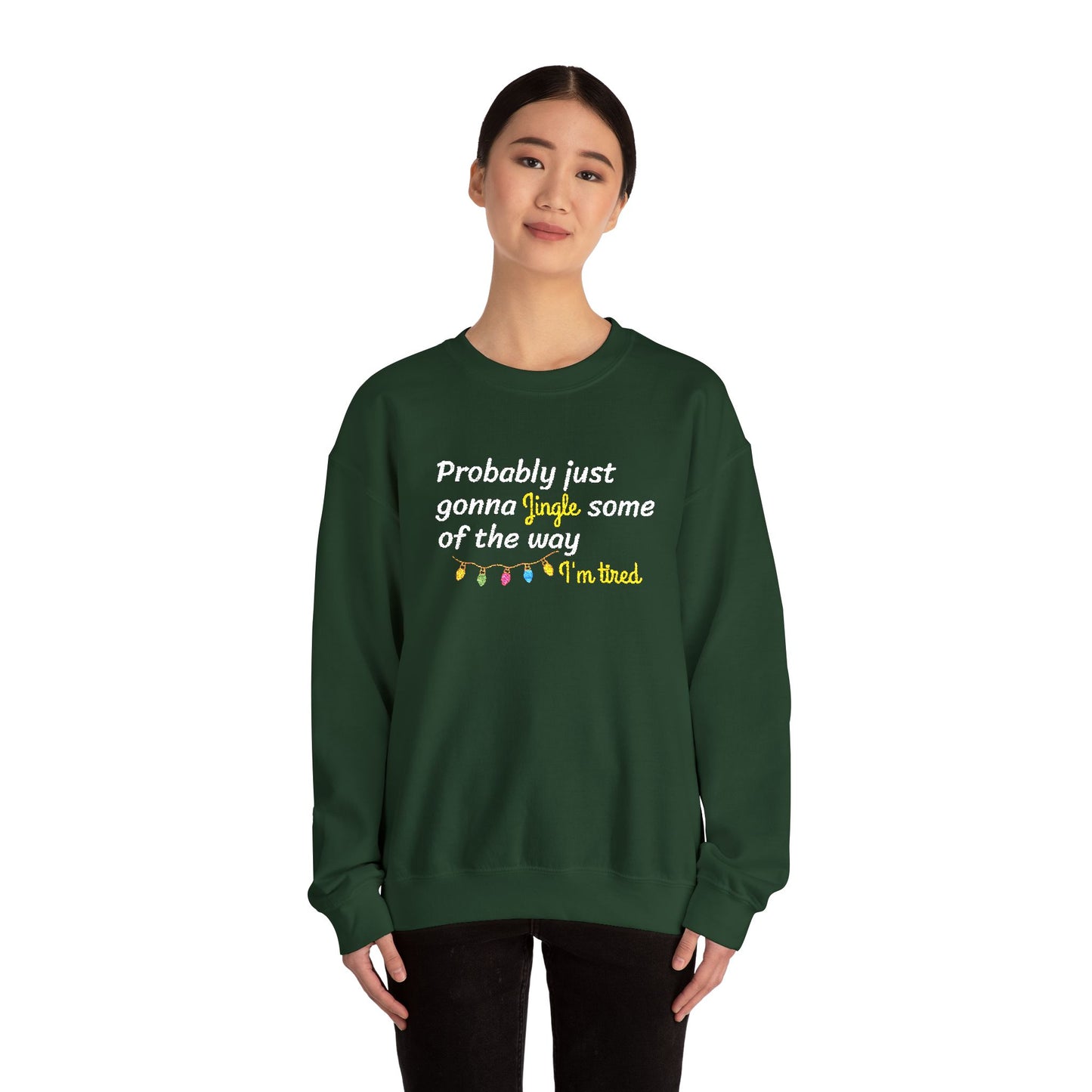 Funny Christmas Sweatshirt, Holiday Humor Jumper, Xmas Crewneck, Sarcastic Winter Pullover, Cozy Festive Top