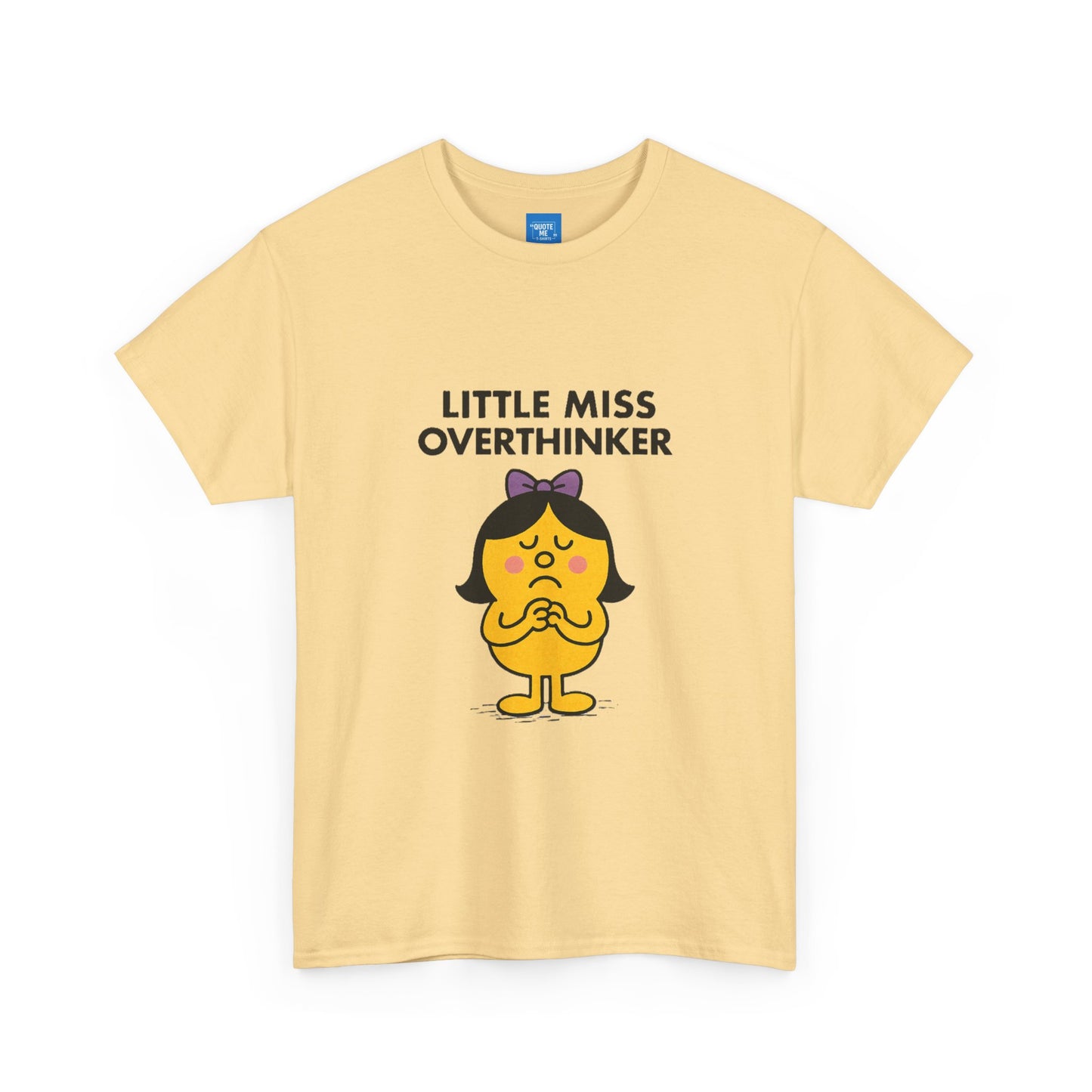 Little Miss Overthinker T-Shirt, Funny Graphic Tee, Sarcastic Women's Top, Gift for Overthinkers, Unisex Cotton Shirt