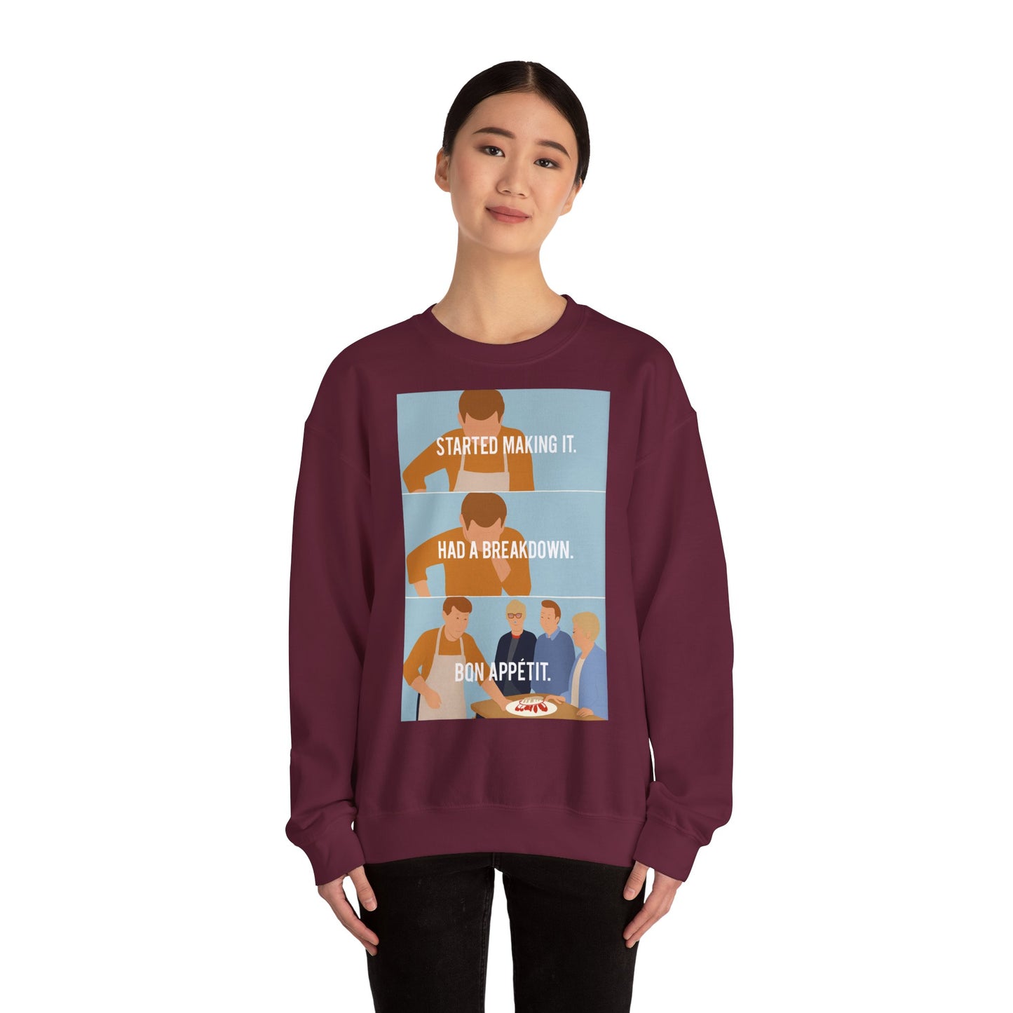 GBBO Unisex Sweatshirt, James Acaster Quote Jumper, Funny Baking Crewneck, Great British Bake Off Gift, Comfy Pullover, Baking Enthusiast