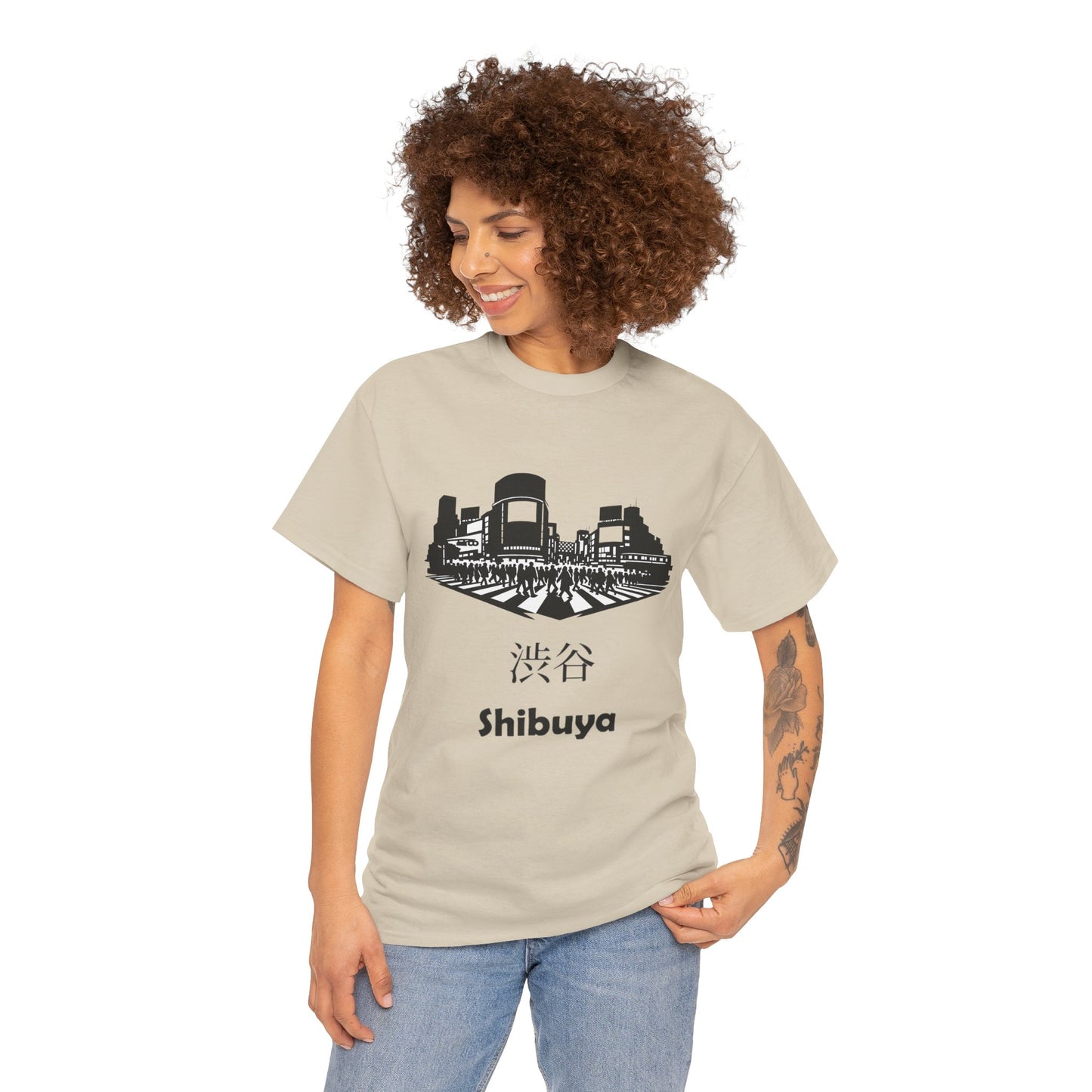Shibuya Crossing T-Shirt — Tokyo Street Scene Tee