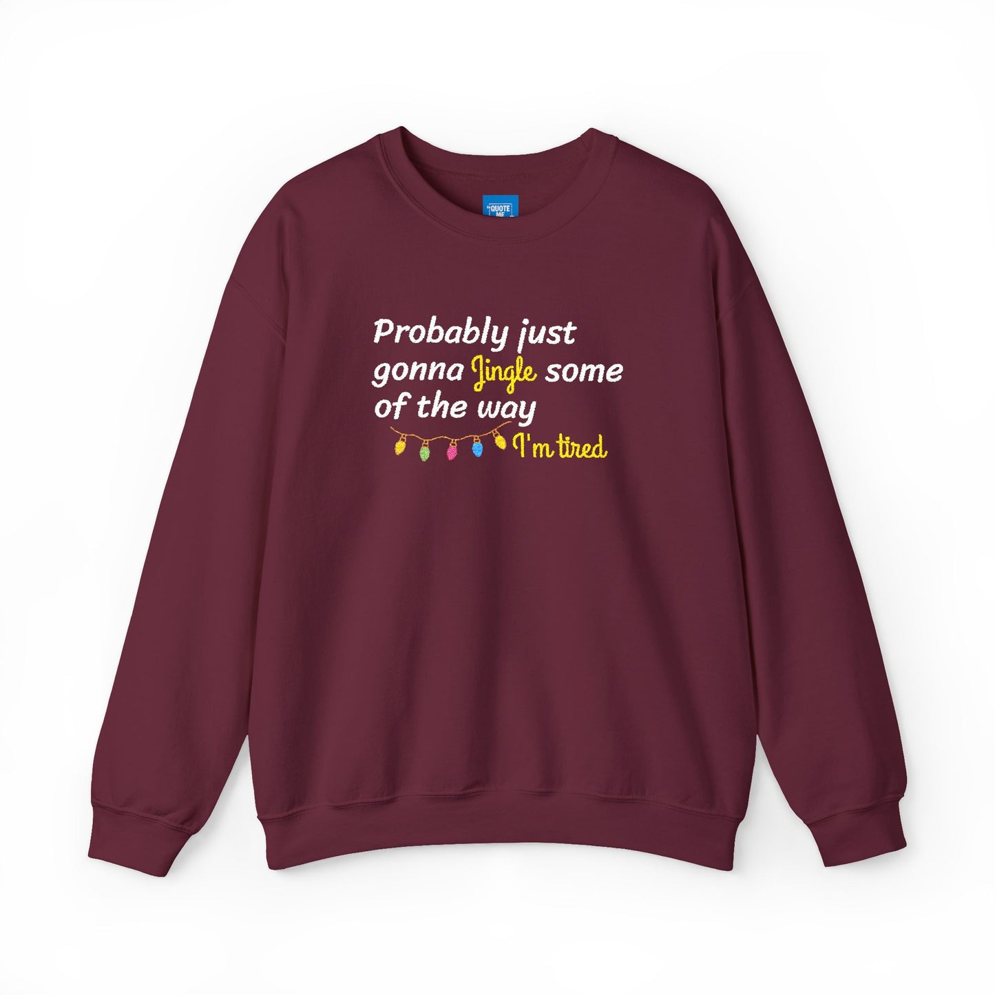 Funny Christmas Sweatshirt, Holiday Humor Jumper, Xmas Crewneck, Sarcastic Winter Pullover, Cozy Festive Top