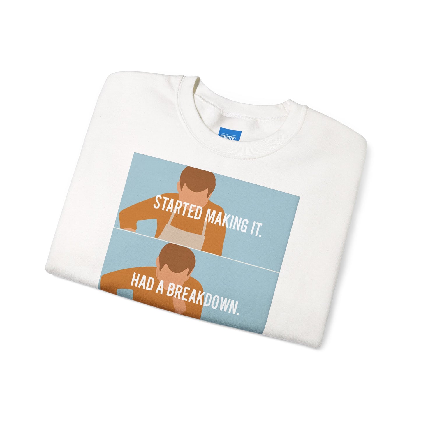 GBBO Unisex Sweatshirt, James Acaster Quote Jumper, Funny Baking Crewneck, Great British Bake Off Gift, Comfy Pullover, Baking Enthusiast