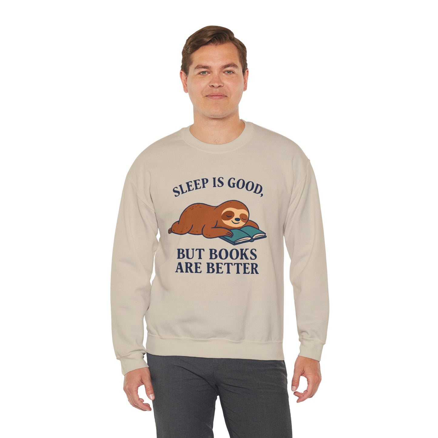 Cozy Book Lover Sweatshirt, Reading is Life, Bookworm Gift, Book Club Apparel, Literary Vibes Jumper