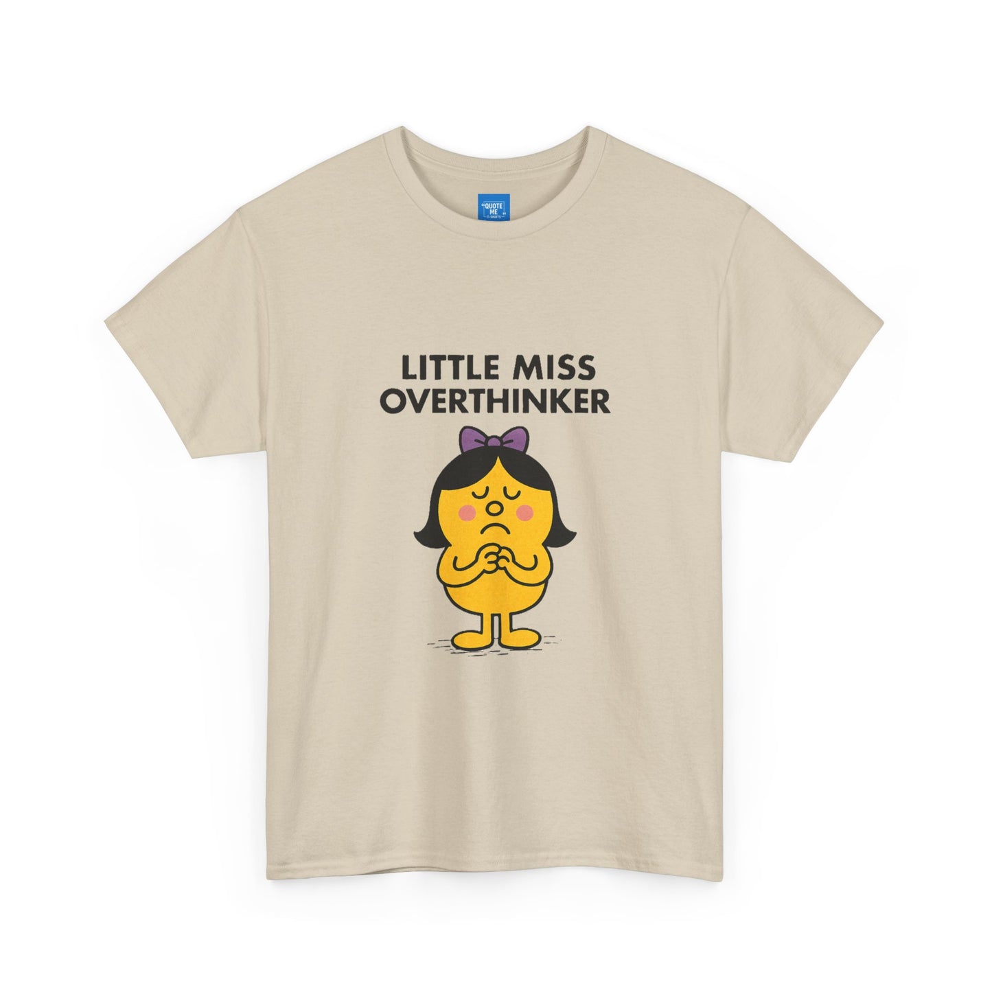 Little Miss Overthinker T-Shirt, Funny Graphic Tee, Sarcastic Women's Top, Gift for Overthinkers, Unisex Cotton Shirt