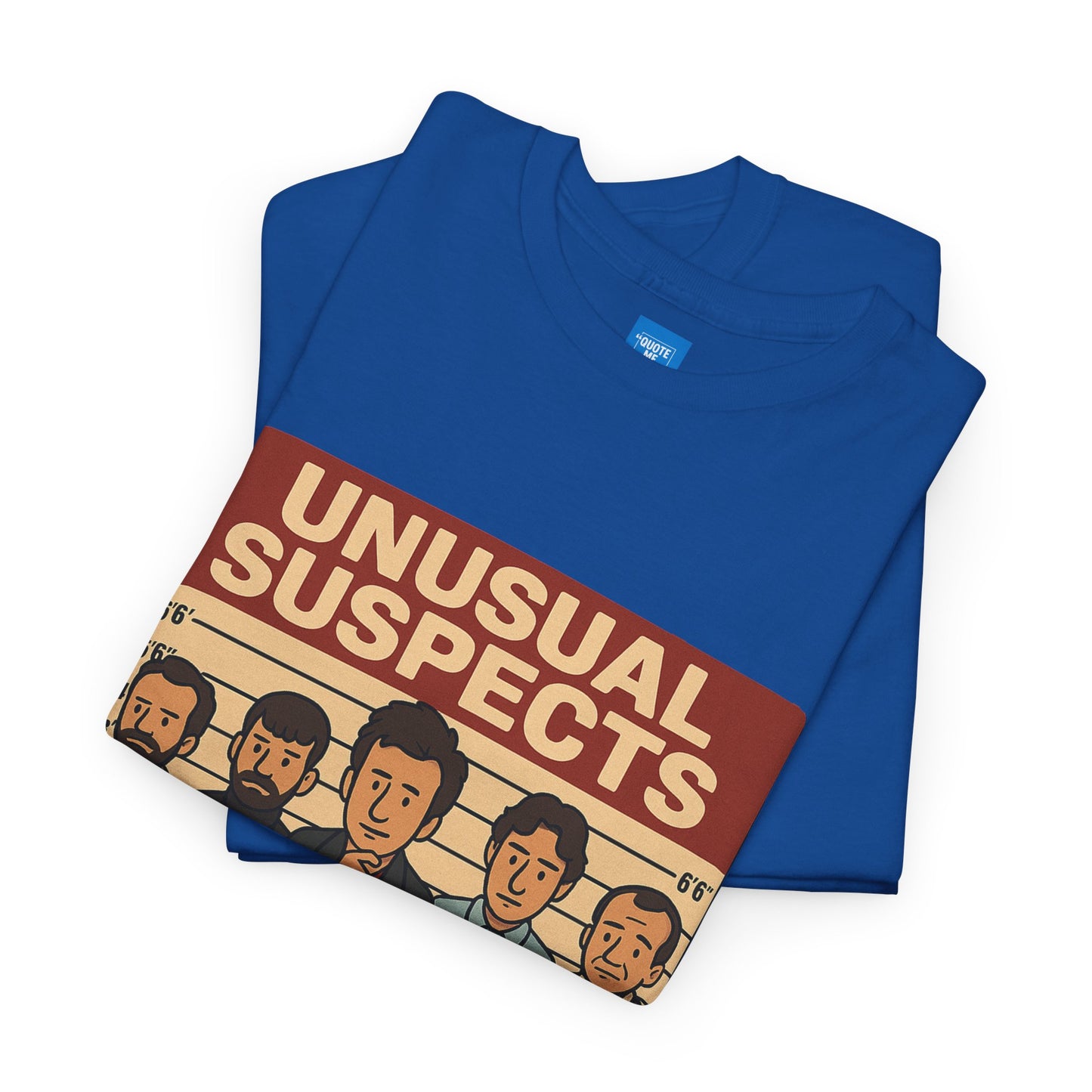 Unisex Heavy Cotton Tee - Unusual Suspects Inspired Quote T-Shirt, Graphic Tee, Unique Gift, Movie Quote Shirt, Cool Tee