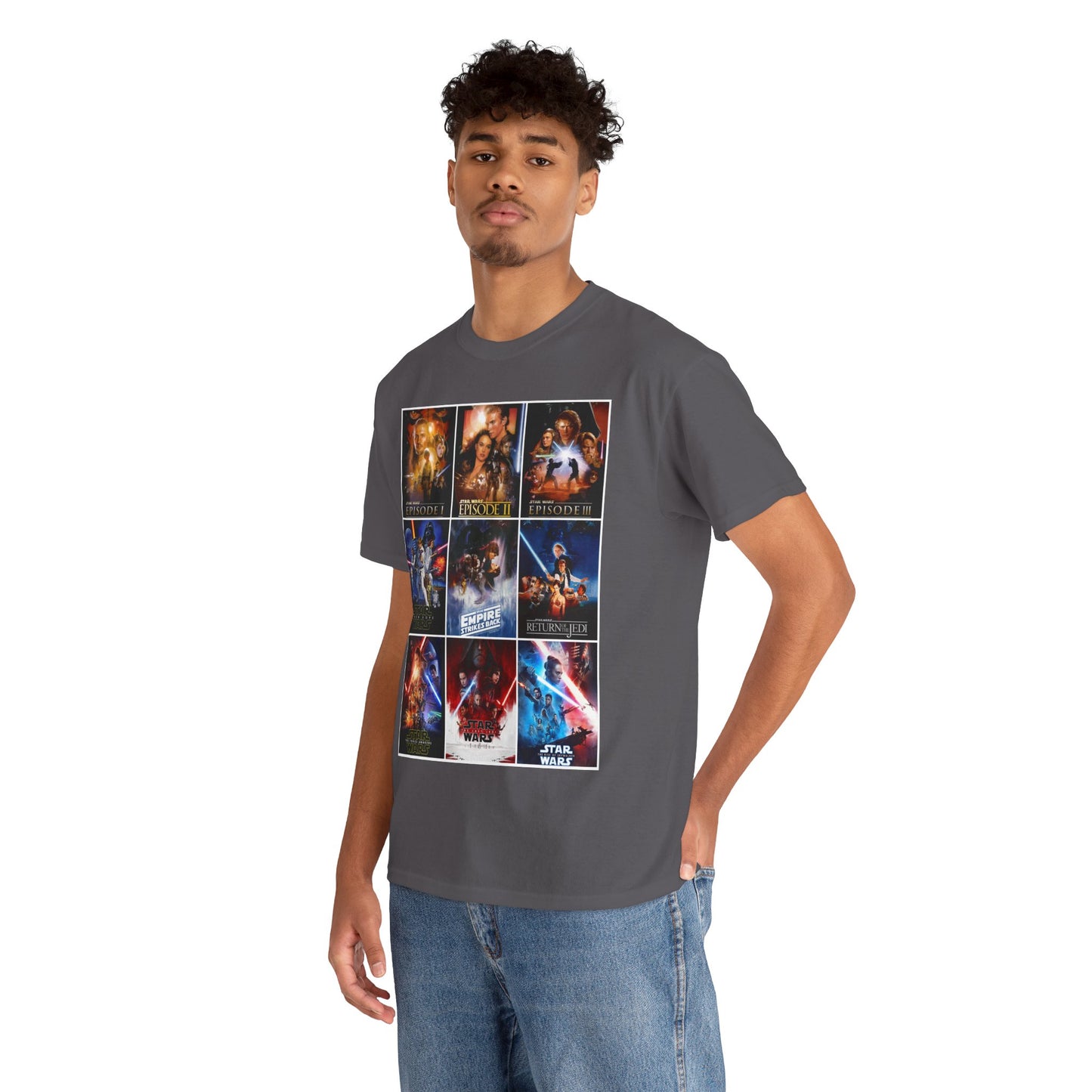 Star Wars Fan T-Shirt, Unisex Tee, Galaxy Sci-Fi Shirt, Movie Lover Gift, Space Geek Apparel