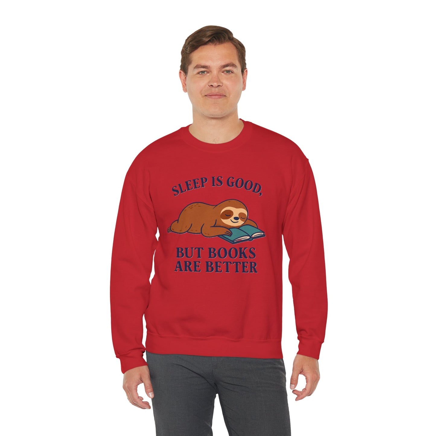 Cozy Book Lover Sweatshirt, Reading is Life, Bookworm Gift, Book Club Apparel, Literary Vibes Jumper