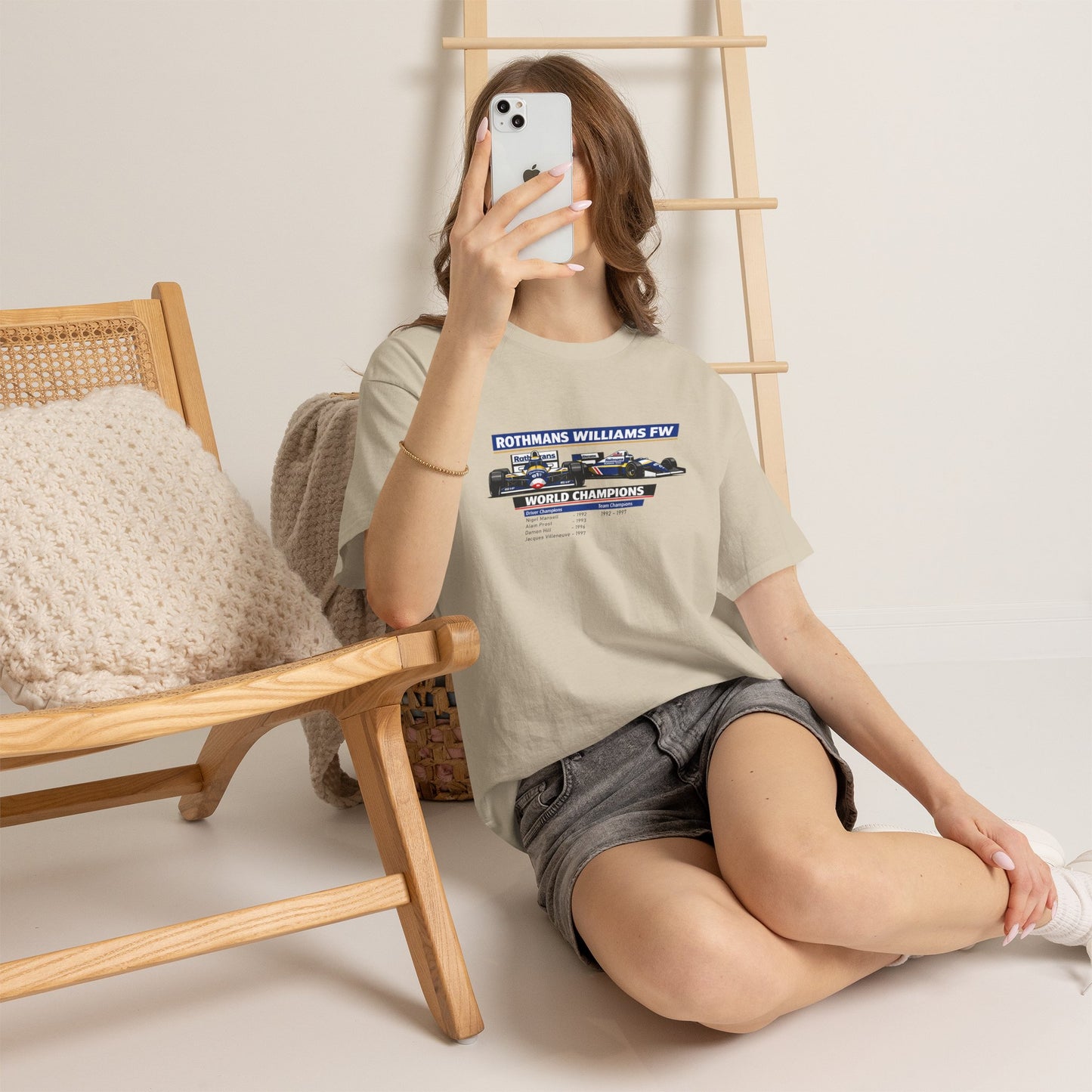 90s Williams Formula One Racing Tee — Retro Motorsport T-Shirt
