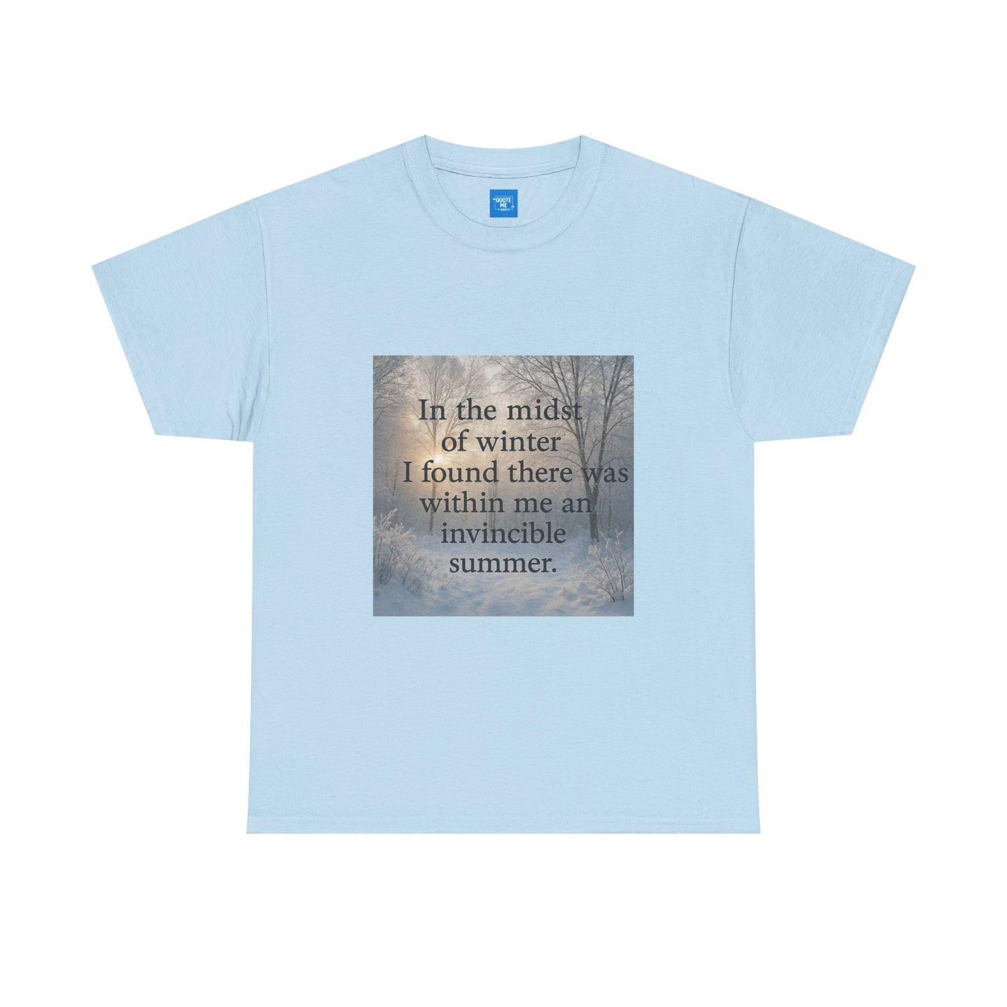Inspirational Unisex Tee, Inner strength Graphic Shirt, Motivational Cotton T-Shirt, Gift for Nature Lovers, Holiday Gift Ideas, Outdoor