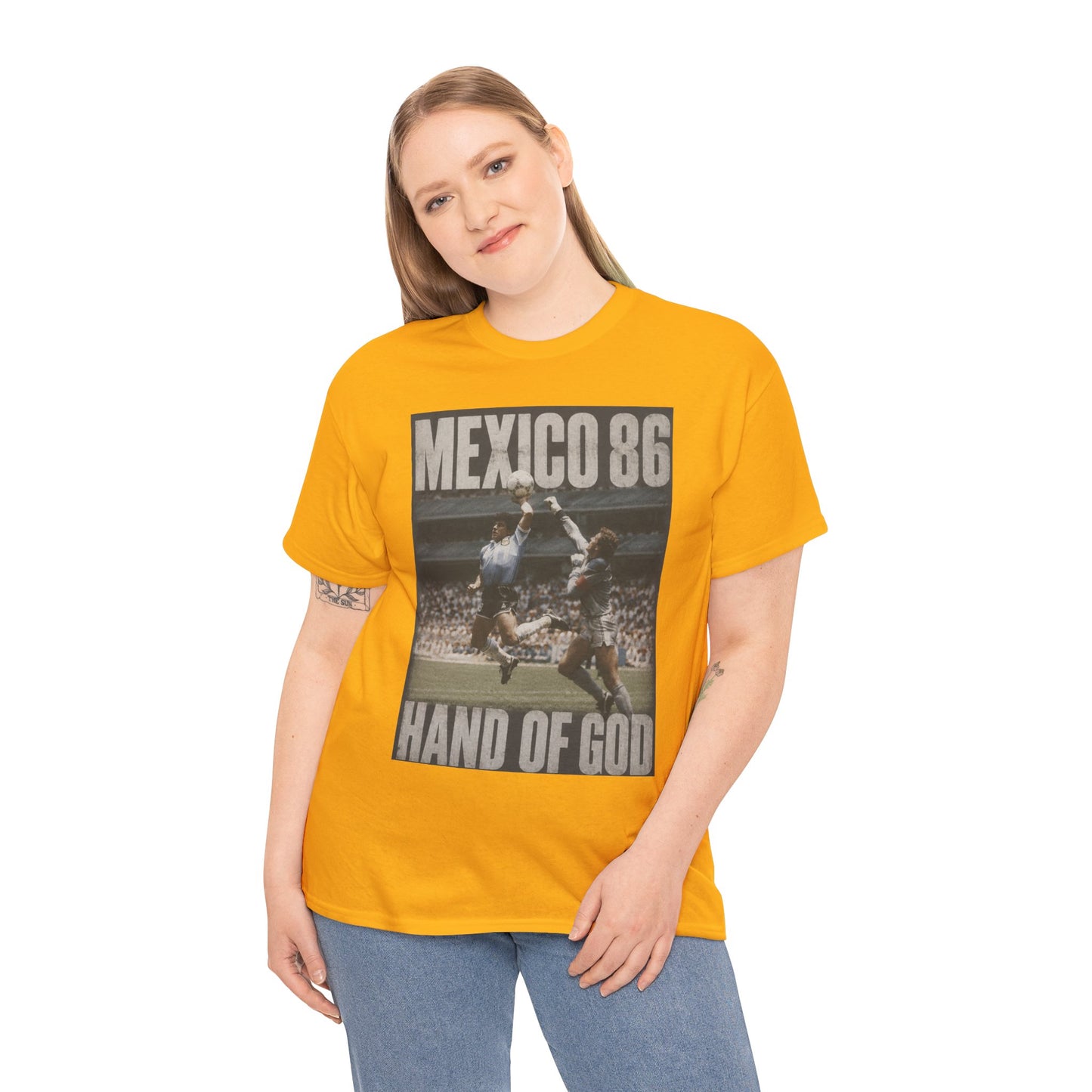 Mexico World Cup 'Hand of God' Maradona T-Shirt