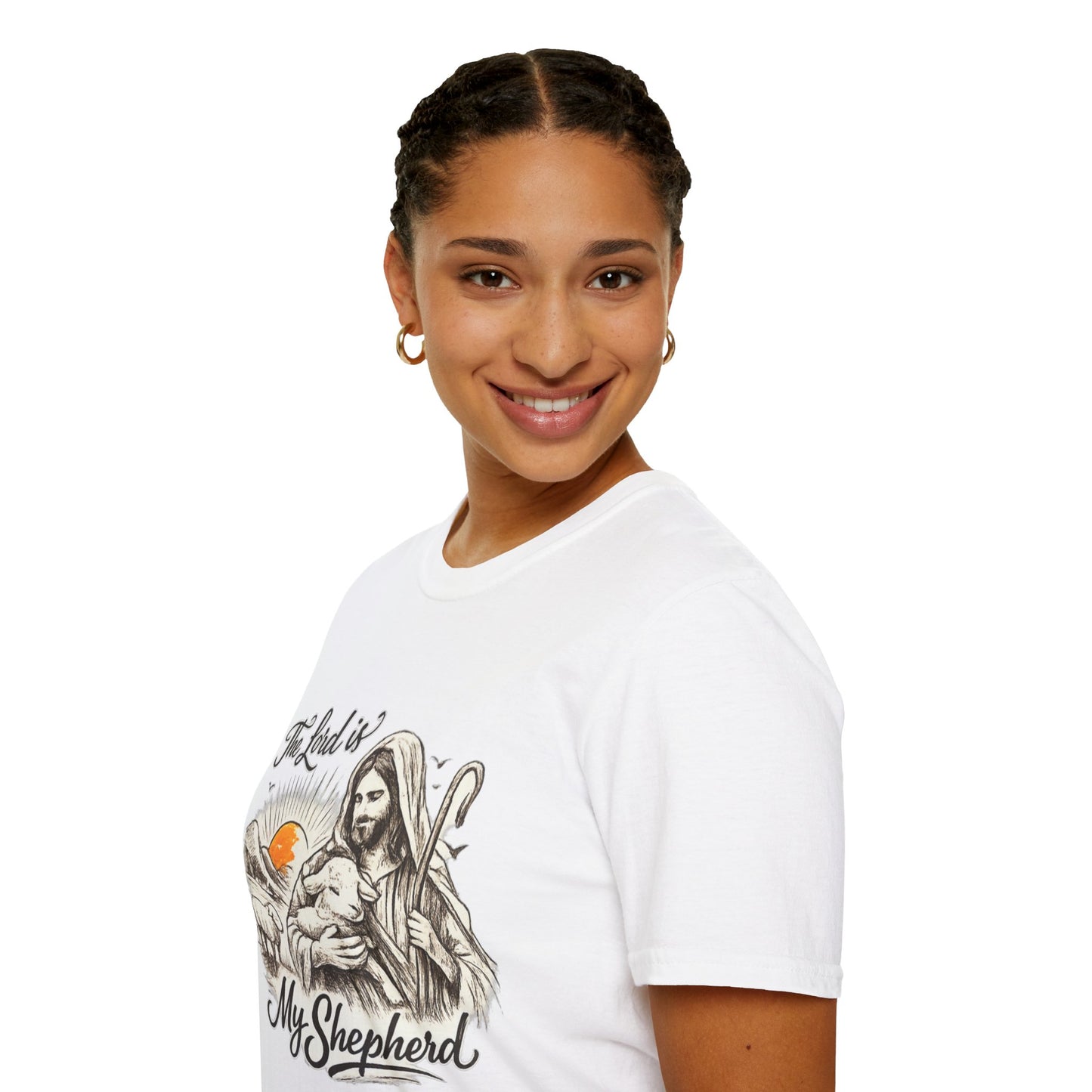 The Lord Is My Shepherd T-Shirt — Christian Faith Message Tee
