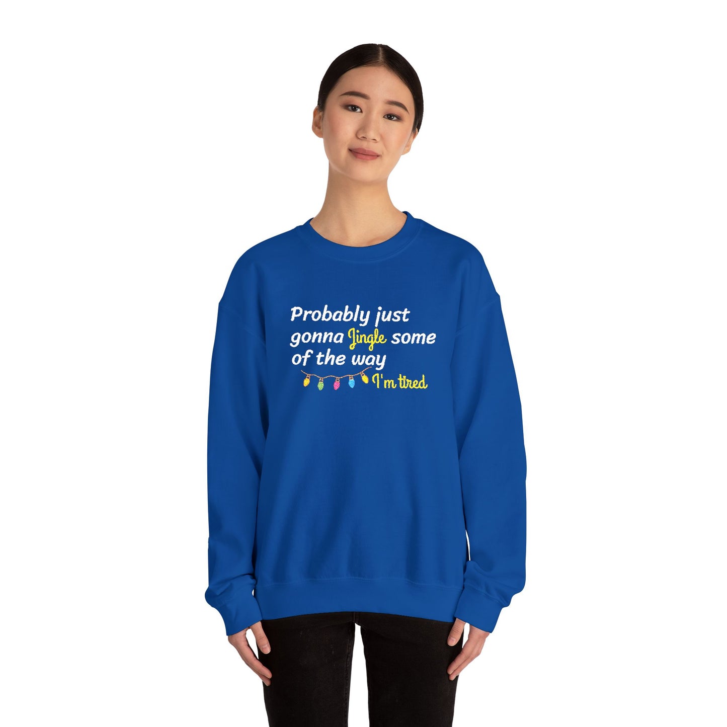 Funny Christmas Sweatshirt, Holiday Humor Jumper, Xmas Crewneck, Sarcastic Winter Pullover, Cozy Festive Top