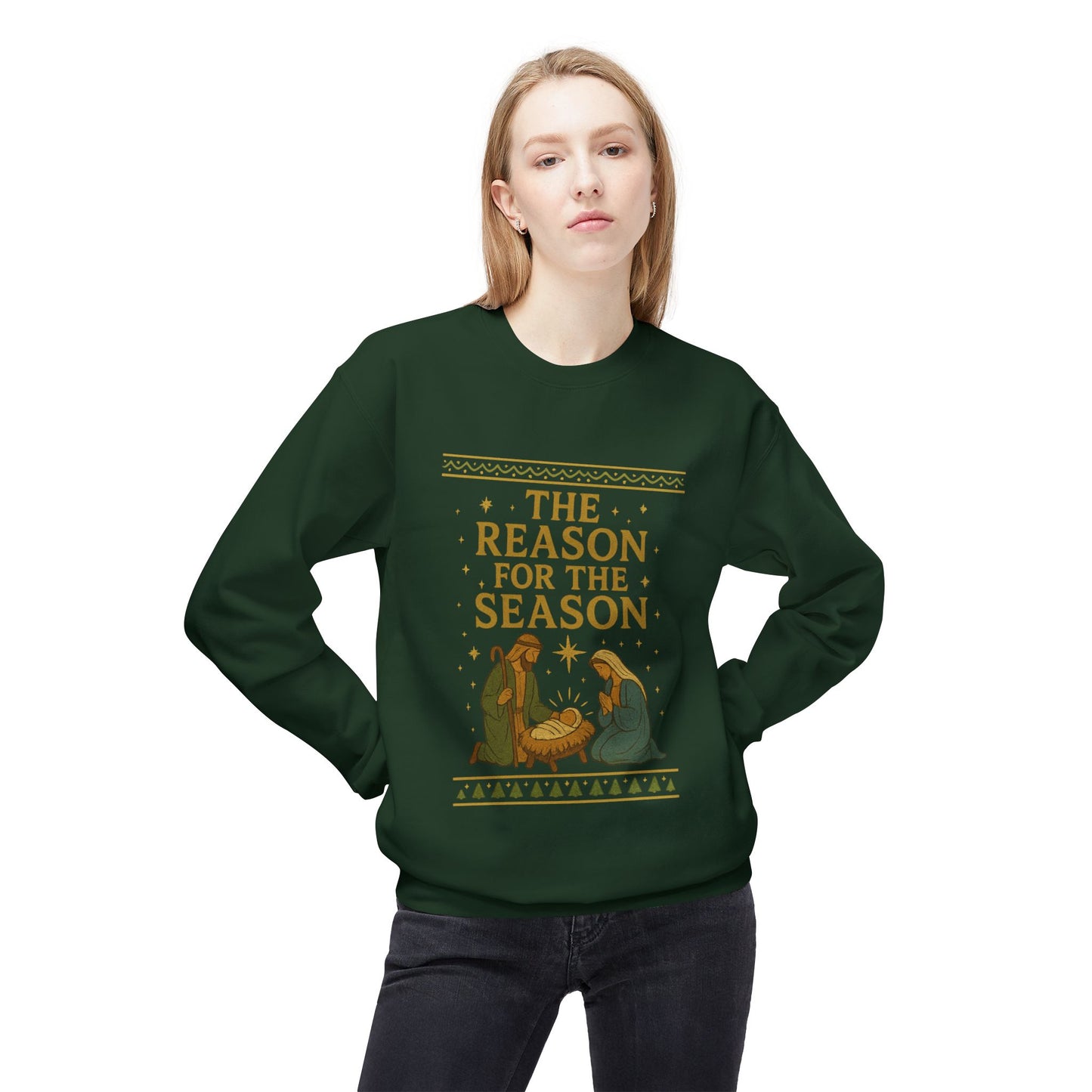 Nativity 'The Reason for the Season' Sweatshirt