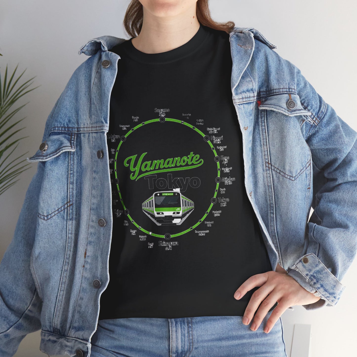 Yamanote Line Tokyo Metro Tee — Tokyo Train Map Graphic T-Shirt