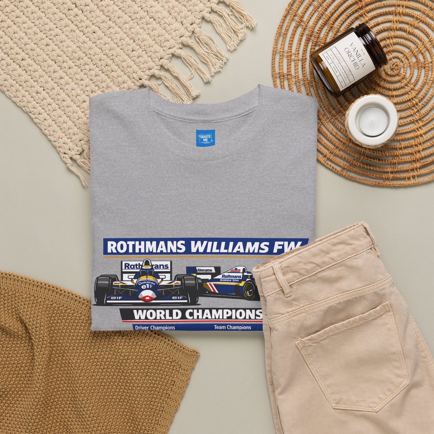 90s Williams Formula One Racing Tee — Retro Motorsport T-Shirt