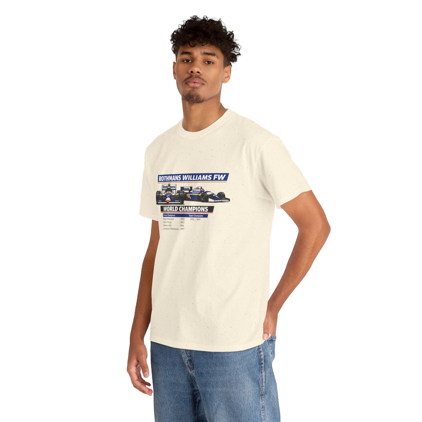 90s Williams Formula One Racing Tee — Retro Motorsport T-Shirt