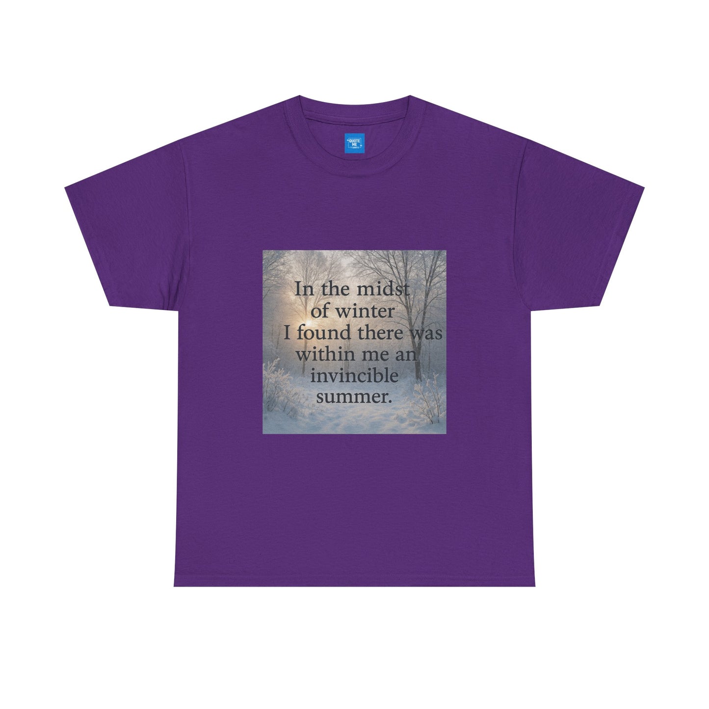 Inspirational Unisex Tee, Inner strength Graphic Shirt, Motivational Cotton T-Shirt, Gift for Nature Lovers, Holiday Gift Ideas, Outdoor