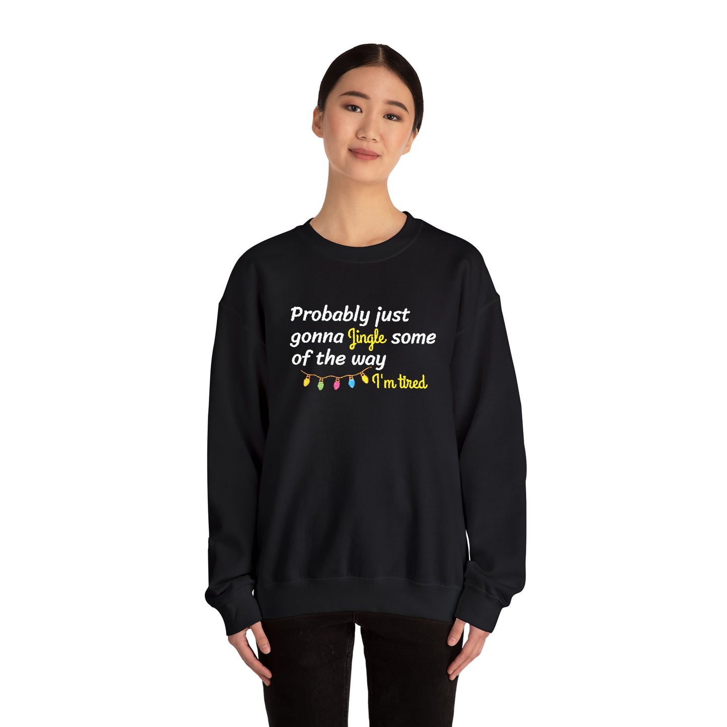 Funny Christmas Sweatshirt, Holiday Humor Jumper, Xmas Crewneck, Sarcastic Winter Pullover, Cozy Festive Top