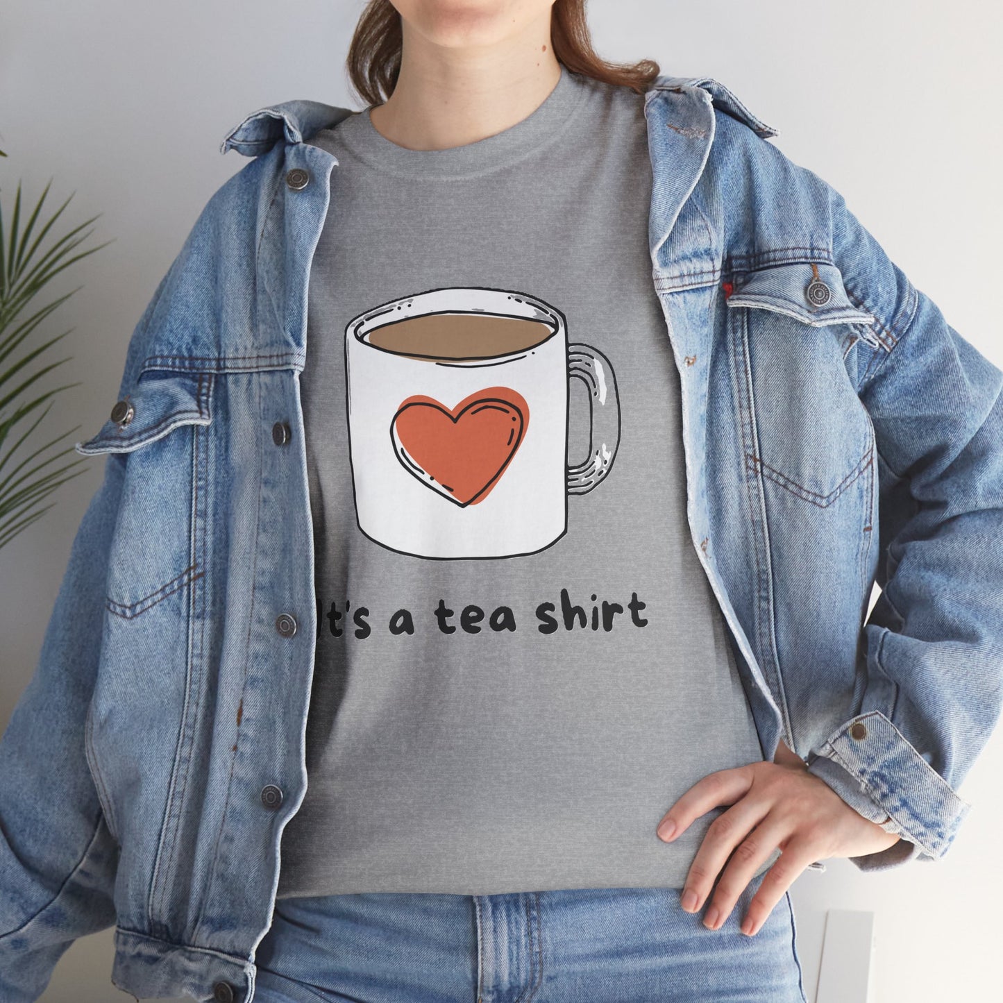 Tea Lover Unisex Heavy Cotton Tee, Tea Shirt for Men Women, Tea Drinker Gift, Tea Obsessed Tee, Tea Party Tshirt, Teatime Top