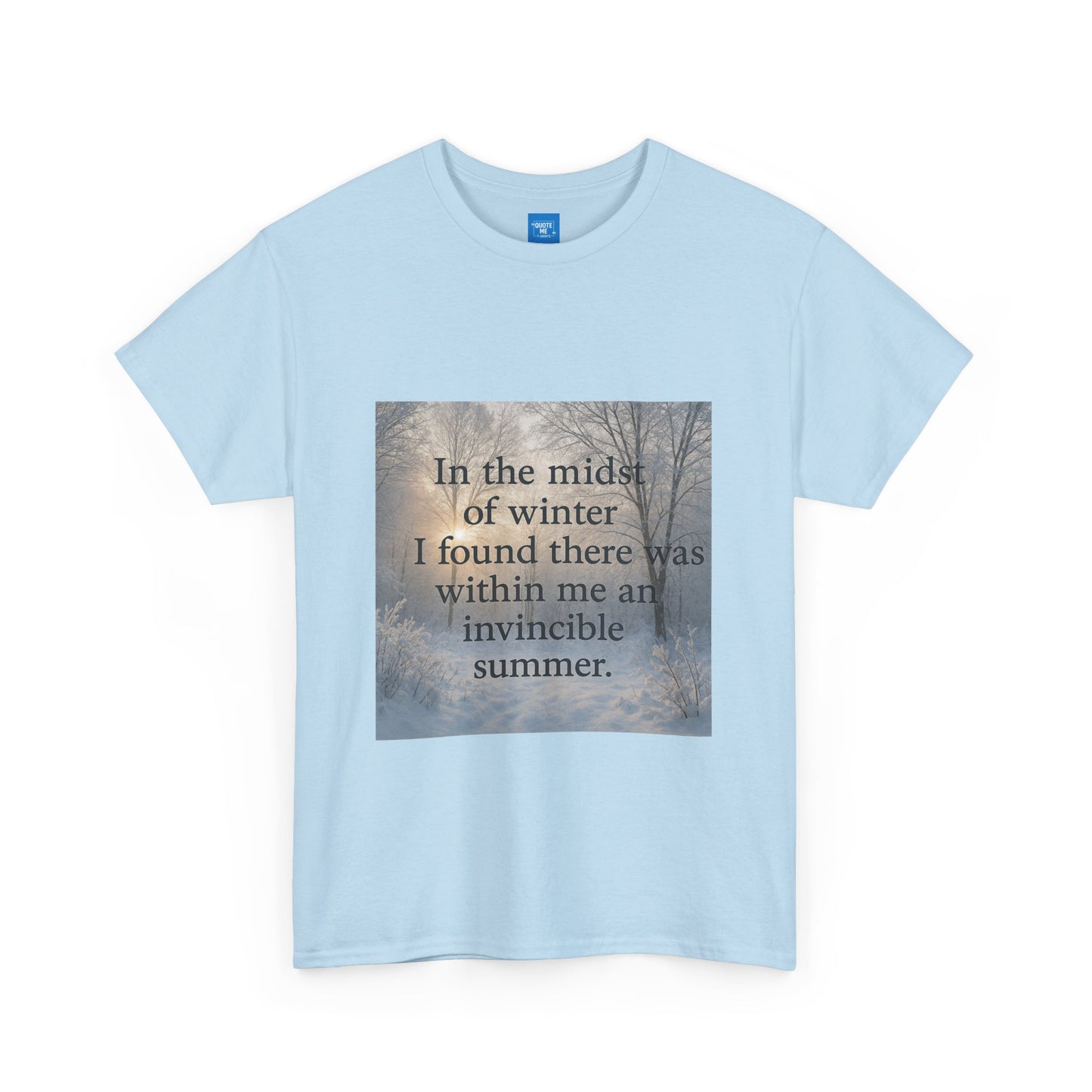 Inspirational Unisex Tee, Inner strength Graphic Shirt, Motivational Cotton T-Shirt, Gift for Nature Lovers, Holiday Gift Ideas, Outdoor