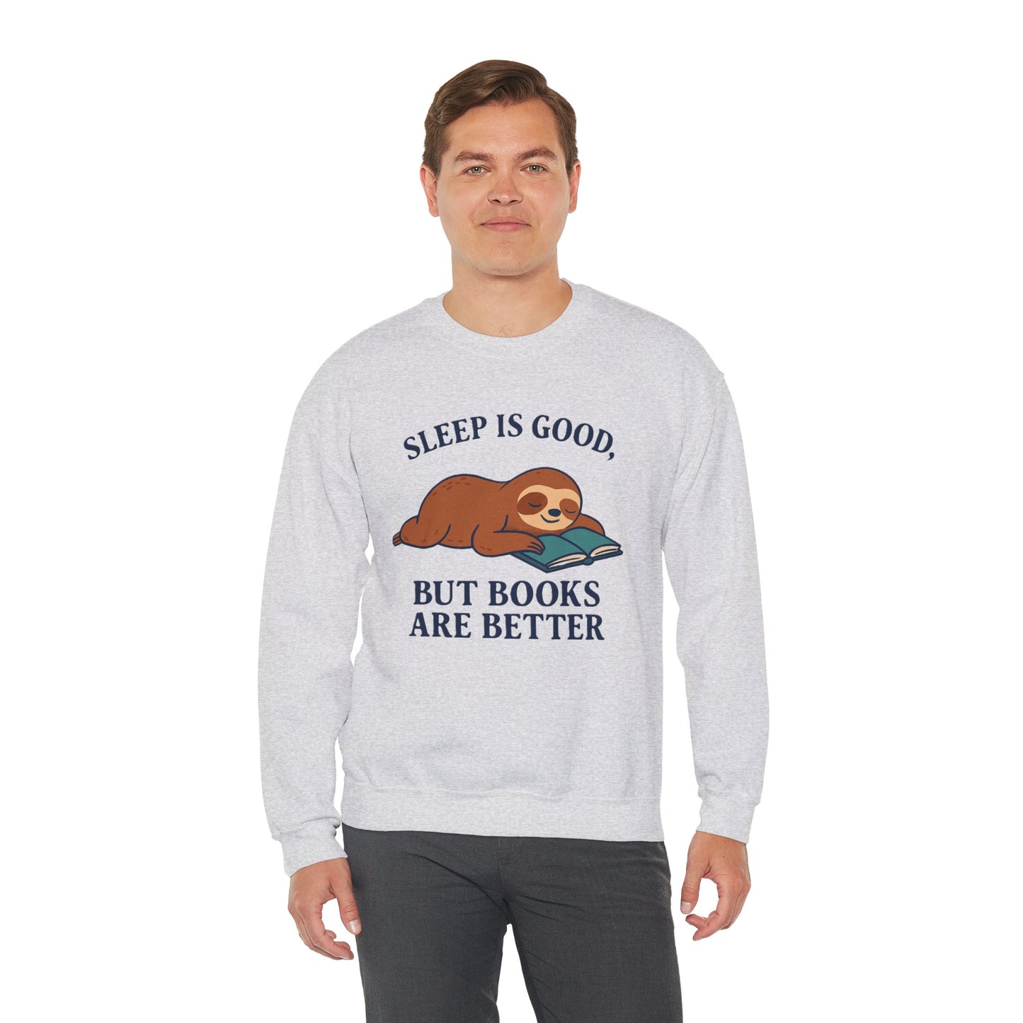 Cozy Book Lover Sweatshirt, Reading is Life, Bookworm Gift, Book Club Apparel, Literary Vibes Jumper