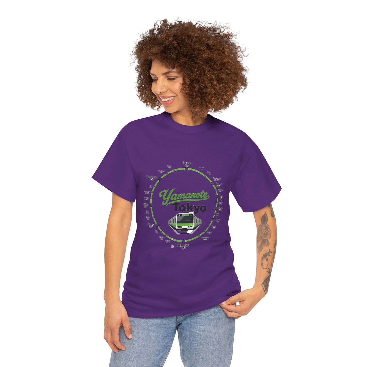 Yamanote Line Tokyo Metro Tee — Tokyo Train Map Graphic T-Shirt